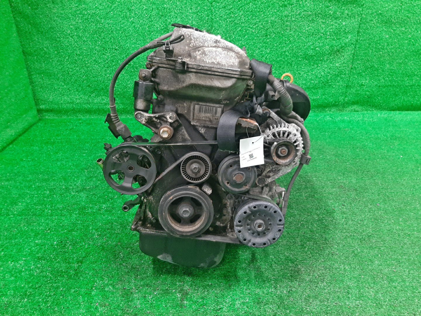 Двигатель TOYOTA COROLLA, PREMIO, COROLLA SPACIO, WISH, ALLION, COROLLA FIELDER, ALLEX, COROLLA RUNX, WILL VS ZZE124, ZZT245, ZZE124N, ZNE14G, ZZE124G, ZZE129 1ZZ-FE MEX 2 ракурс