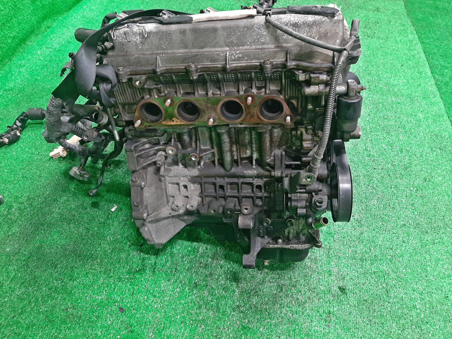 Двигатель TOYOTA COROLLA, PREMIO, COROLLA SPACIO, WISH, ALLION, COROLLA FIELDER, ALLEX, COROLLA RUNX, WILL VS ZZE124, ZZT245, ZZE124N, ZNE14G, ZZE124G, ZZE129 1ZZ-FE MEX 4 ракурс