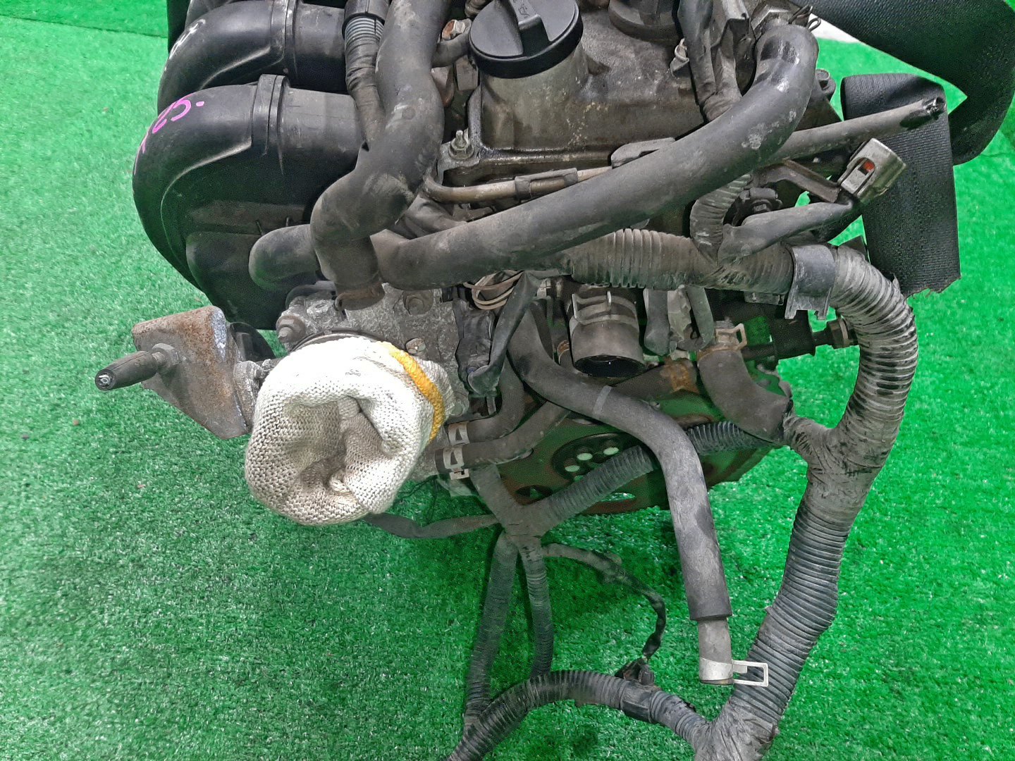 Двигатель TOYOTA COROLLA, PREMIO, COROLLA SPACIO, WISH, ALLION, COROLLA FIELDER, ALLEX, COROLLA RUNX, WILL VS ZZE124, ZZT245, ZZE124N, ZNE14G, ZZE124G, ZZE129 1ZZ-FE MEX 5 ракурс