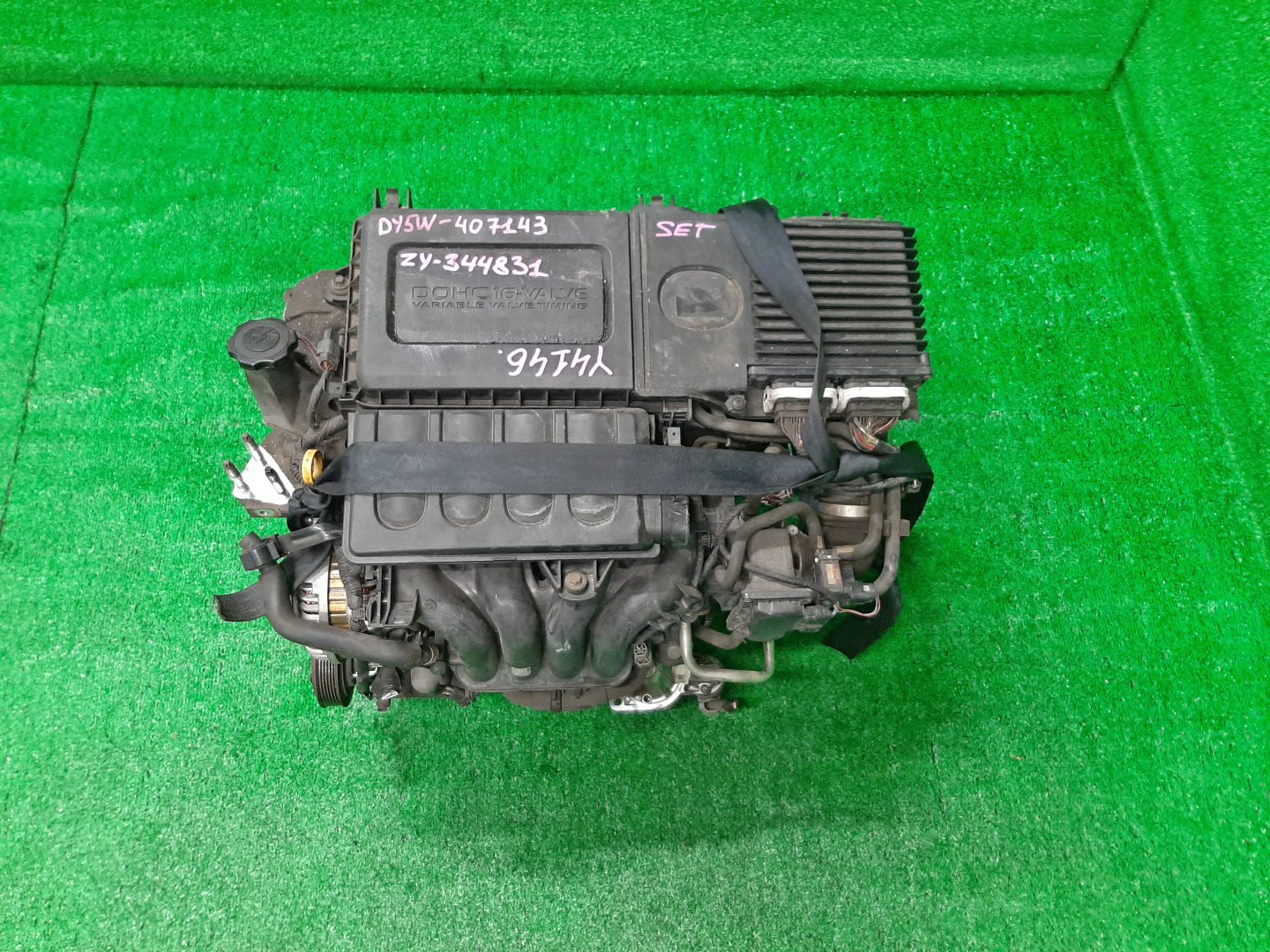 Двигатель MAZDA DEMIO, VERISA DY5W, DC5W ZY-VE ELECTRO 1 ракурс