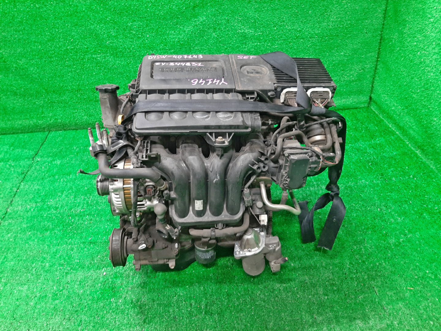 Двигатель MAZDA DEMIO, VERISA DY5W, DC5W ZY-VE ELECTRO 4 ракурс