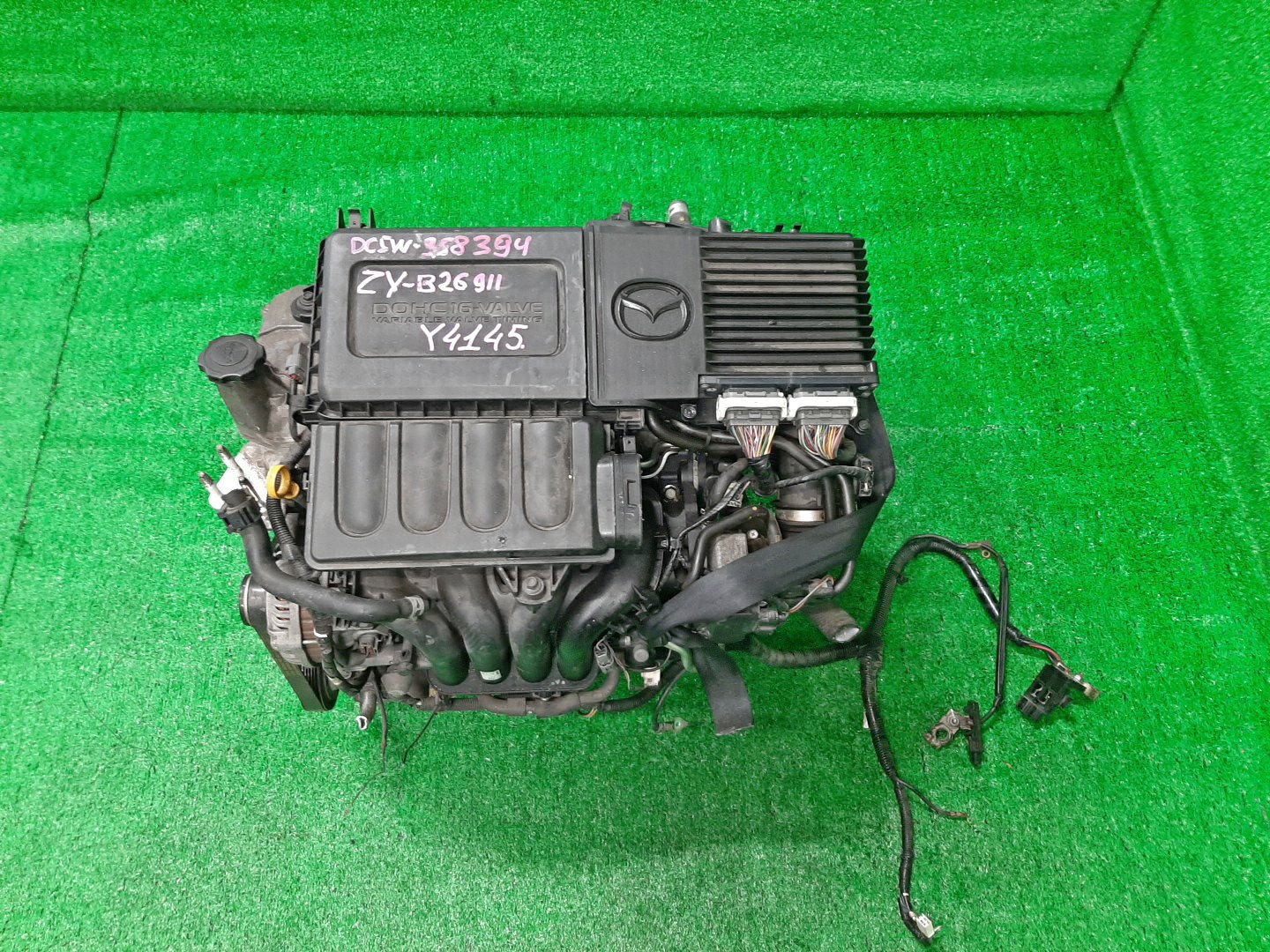 Двигатель MAZDA DEMIO, VERISA DY5W, DC5W ZY-VE ELECTRO 1 ракурс
