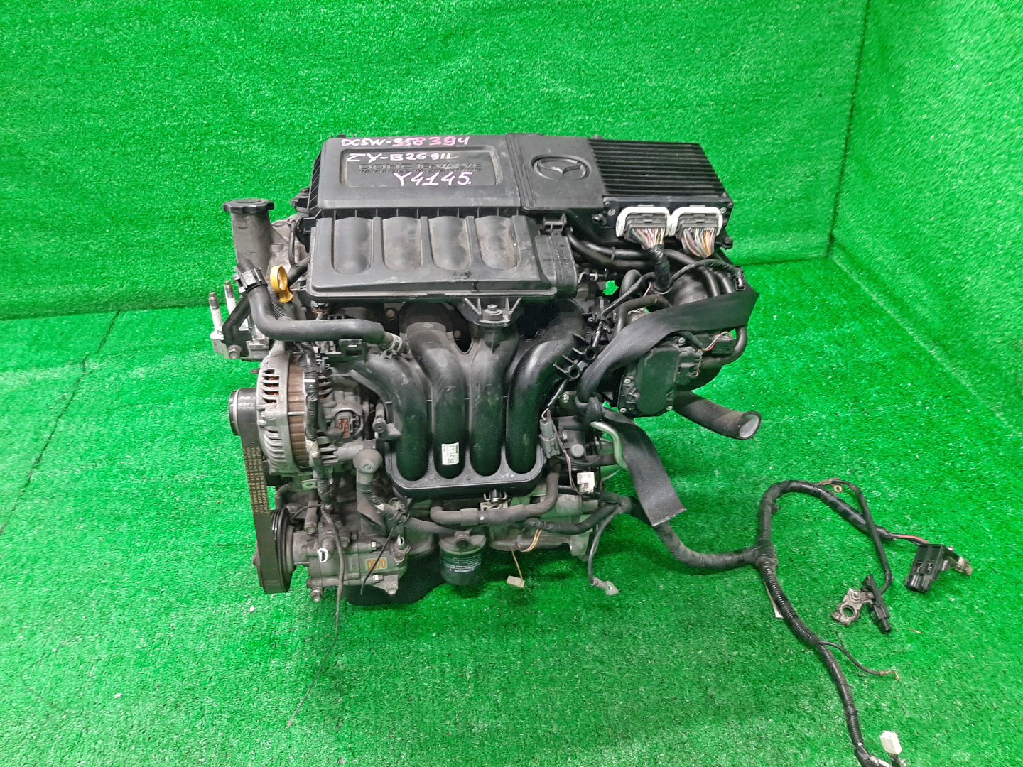 Двигатель MAZDA DEMIO, VERISA DY5W, DC5W ZY-VE ELECTRO 4 ракурс