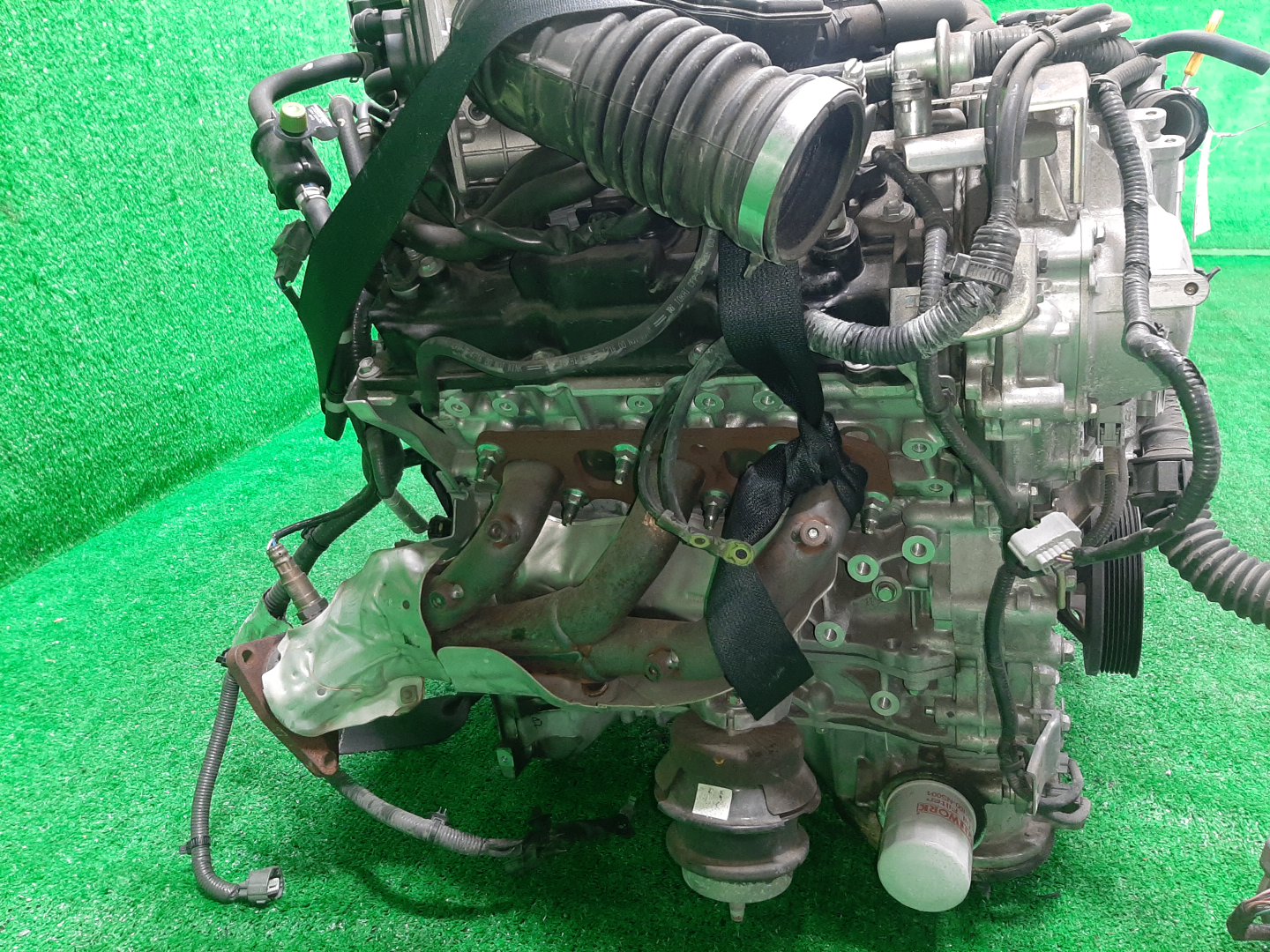Двигатель NISSAN SKYLINE HV37 VQ35HR HYBRID 3 ракурс