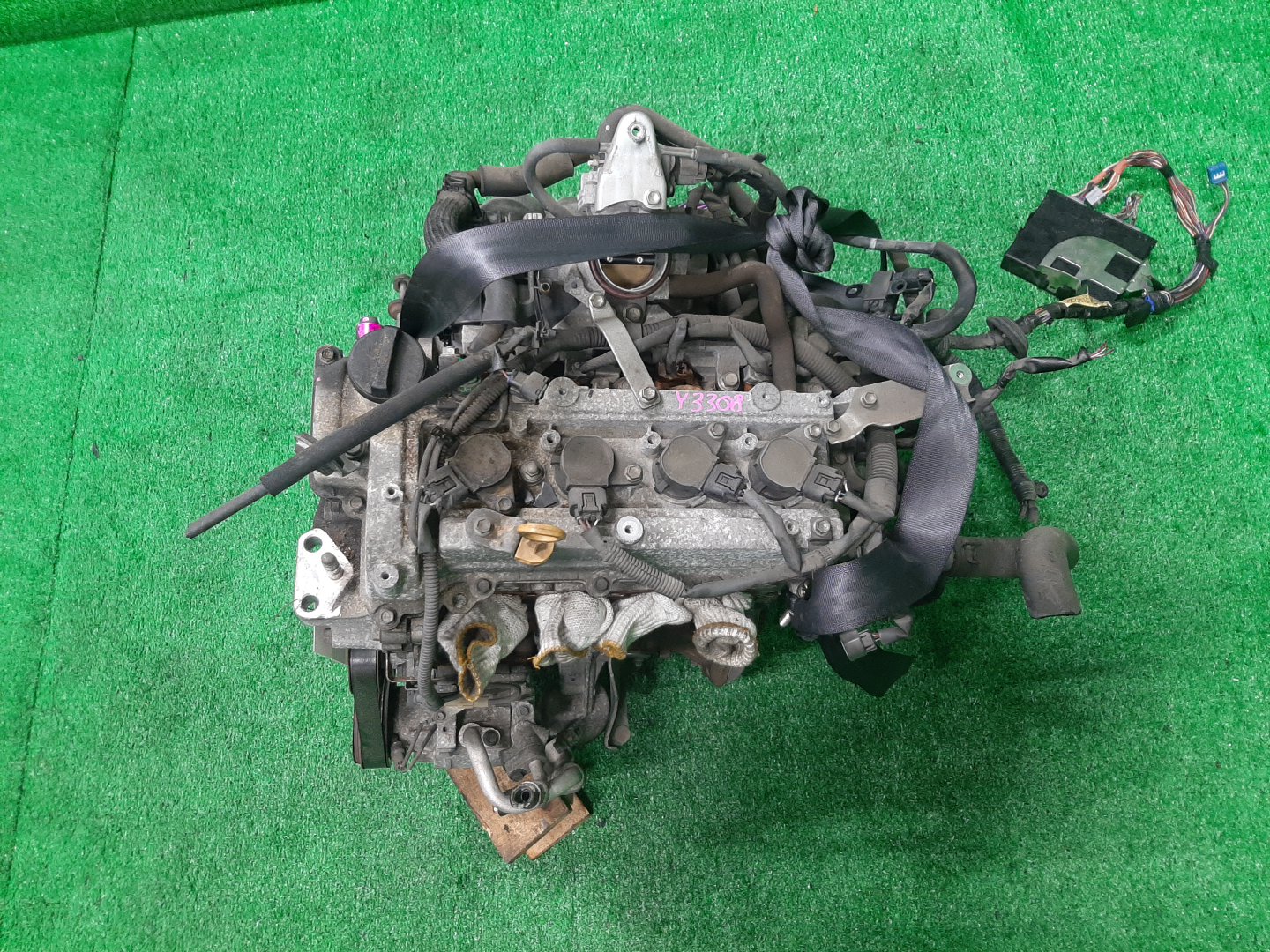 Двигатель TOYOTA BB, COO QNC21, M402S 3SZ-VE 2251201 1 ракурс