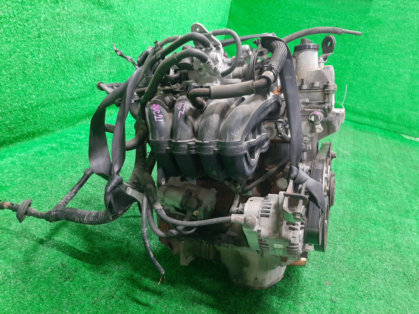 Двигатель TOYOTA BB, COO QNC21, M402S 3SZ-VE 2251201 3 ракурс