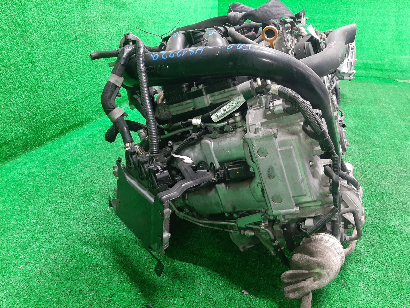 Двигатель SUBARU FORESTER SJG FA20F FA20ESZHZA 3 ракурс