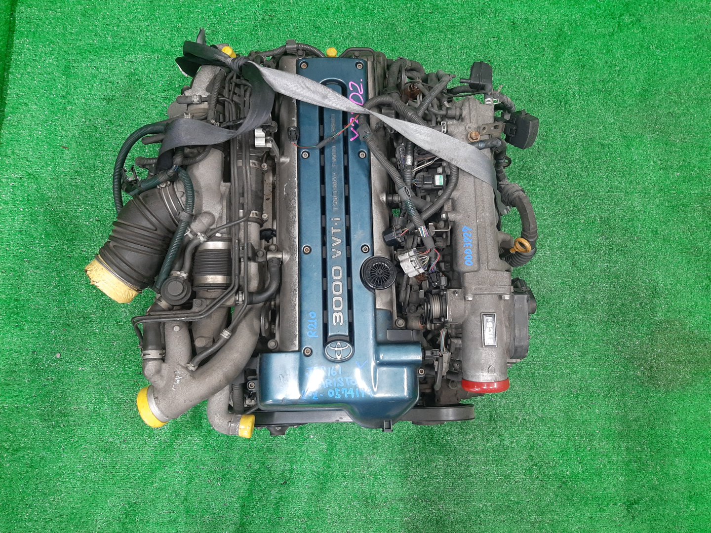 Двигатель TOYOTA ARISTO JZS161 2JZ-GTE 0574194 1 ракурс