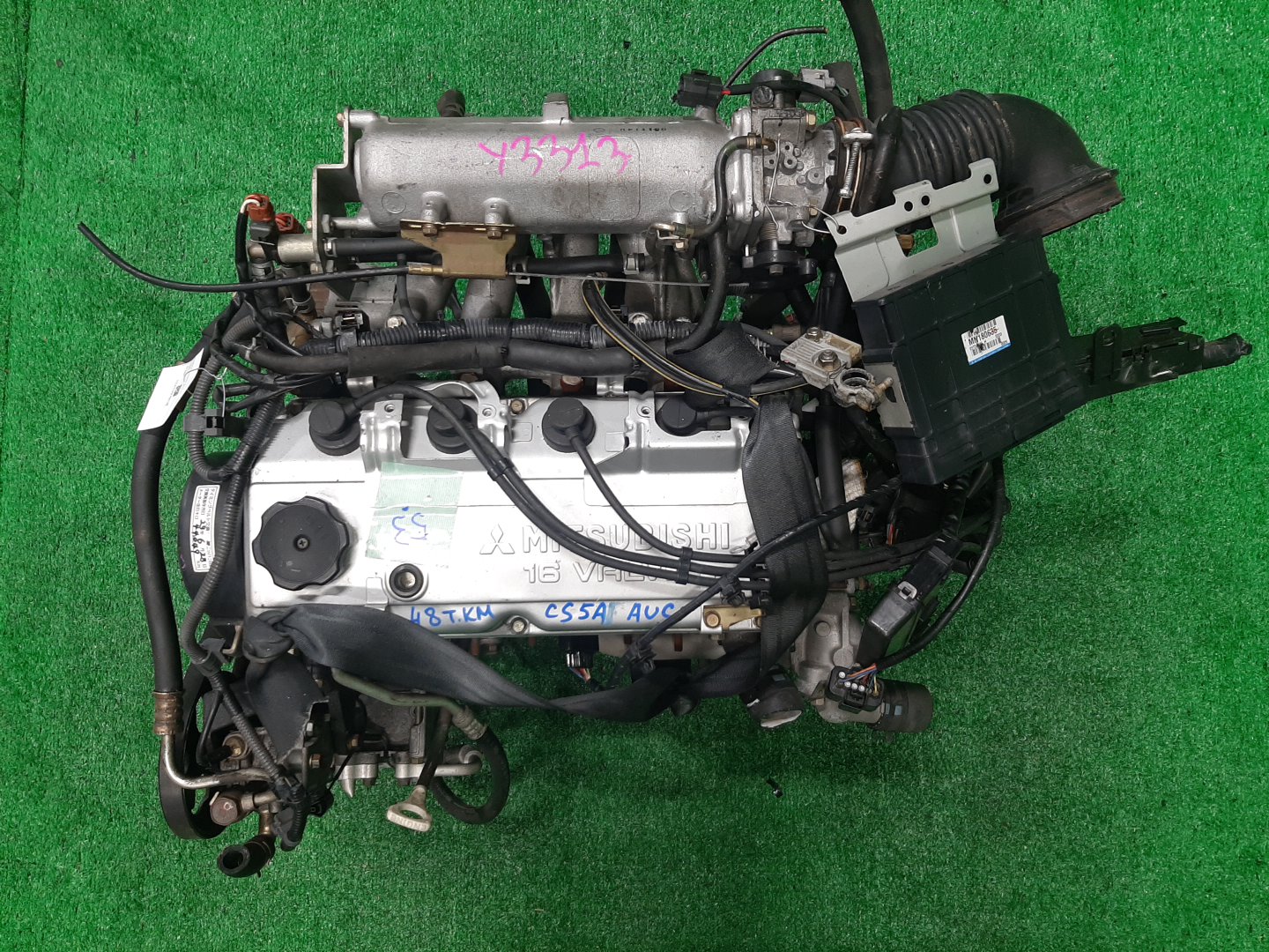 Двигатель MITSUBISHI LANCER CEDIA, LANCER CS5W, CS5A 4G93 TRAMBLER 1 ракурс Двигатель MITSUBISHI LANCER CEDIA, LANCER CS5W, CS5A 4G93 TRAMBLER 1 ракурс