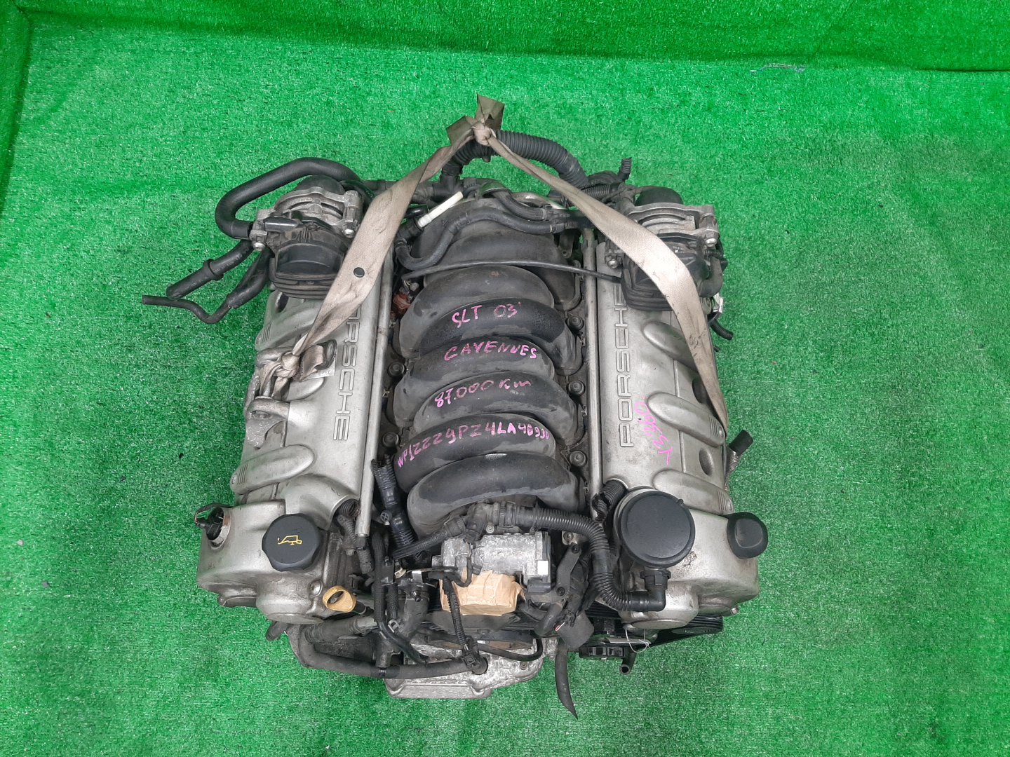 Двигатель PORSCHE CAYENNE 955 M48.00 81400941 1 ракурс