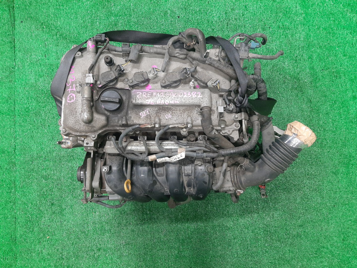 Двигатель TOYOTA IST, PREMIO, ALLION, COROLLA FIELDER, AURIS, COROLLA RUMION, COROLLA  AXIO ZSP110, ZRT265, ZRT260, ZRE144G, ZRE142G, ZRE154N, ZRE152H, ZRE152, ZRE152N, ZRE142, ZRE144 2ZR-FE 0012441 1 ракурс