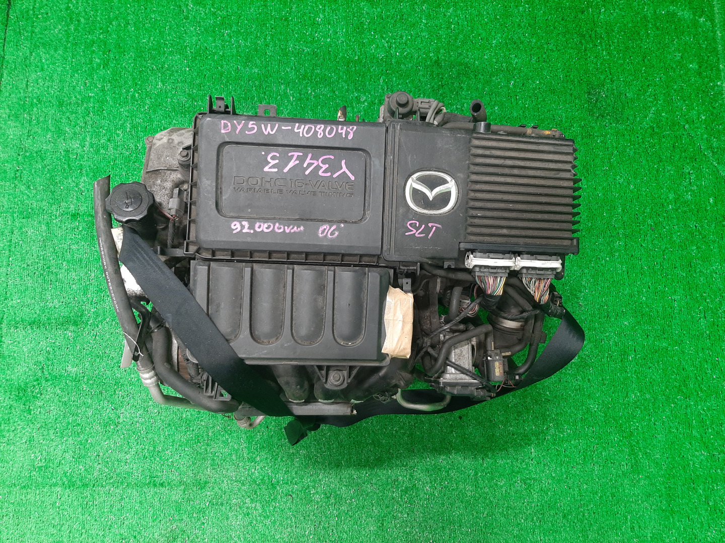 Двигатель MAZDA DEMIO, VERISA DY5W, DC5W ZY-VE ELECTRO 1 ракурс