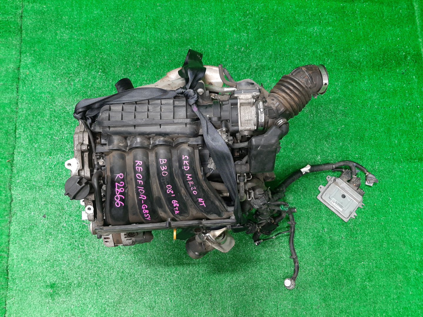 Двигатель NISSAN LAFESTA B30 MR20DE 753938A 1 ракурс