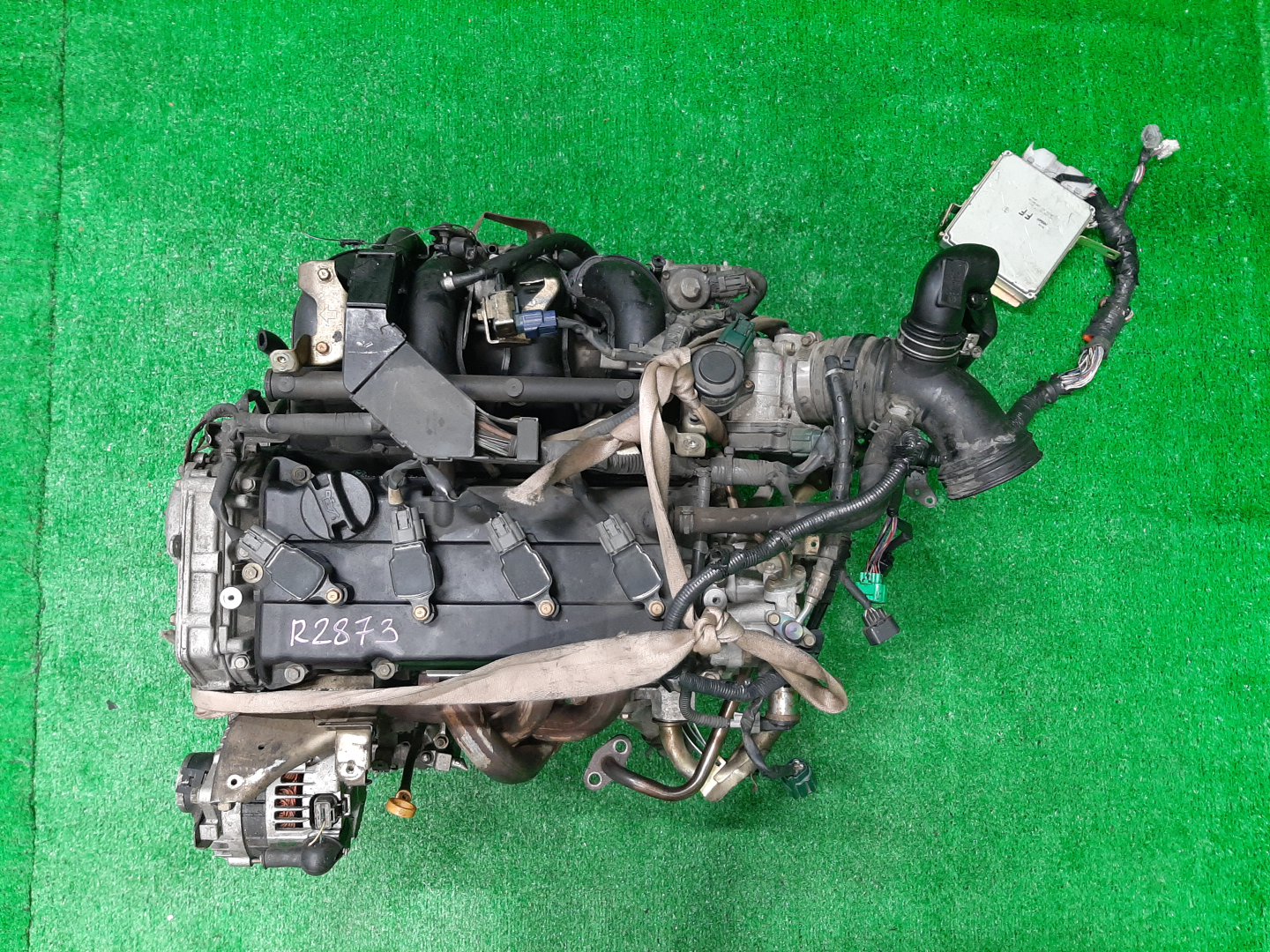 Двигатель NISSAN PRIMERA RP12, WRP12 QR25DD 067011A 1 ракурс