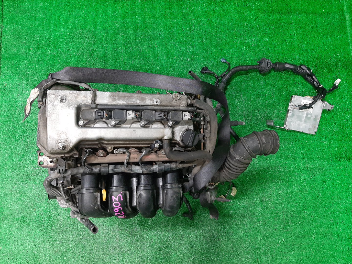 Двигатель TOYOTA COROLLA, PREMIO, COROLLA SPACIO, WISH, ALLION, COROLLA FIELDER, ALLEX, COROLLA RUNX, WILL VS ZZE124, ZZT245, ZZE124N, ZNE14G, ZZE124G, ZZE129 1ZZ-FE MEX 1 ракурс