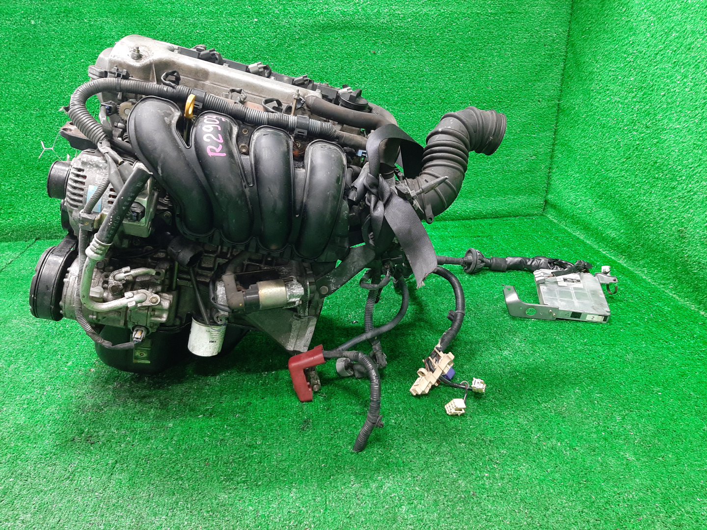 Двигатель TOYOTA COROLLA, PREMIO, COROLLA SPACIO, WISH, ALLION, COROLLA FIELDER, ALLEX, COROLLA RUNX, WILL VS ZZE124, ZZT245, ZZE124N, ZNE14G, ZZE124G, ZZE129 1ZZ-FE MEX 4 ракурс