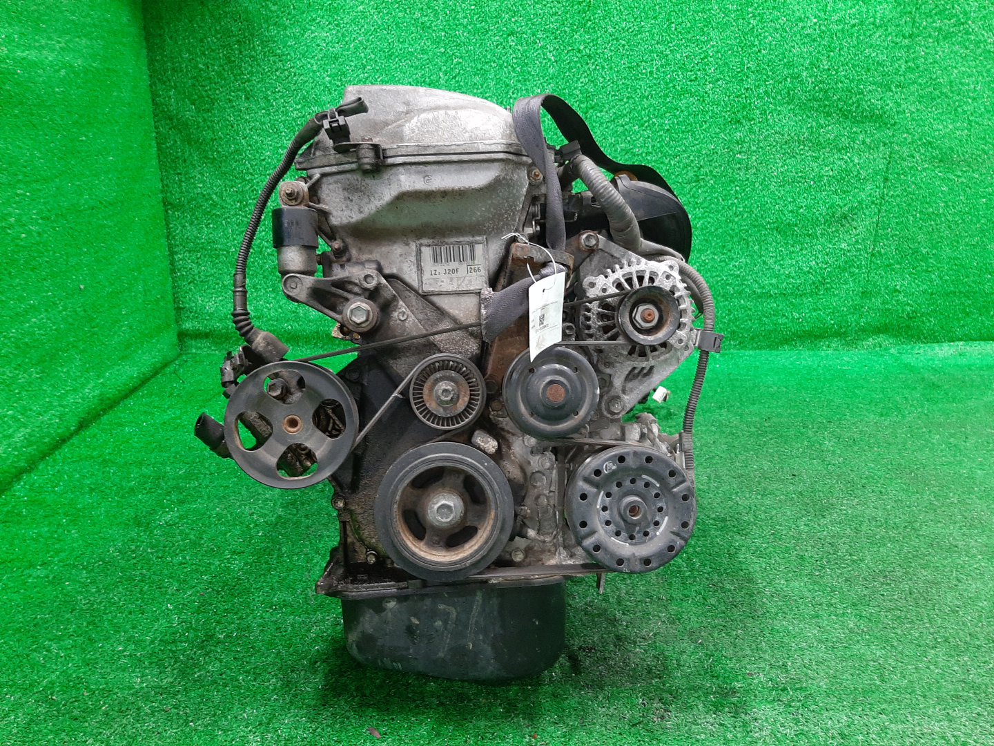 Двигатель TOYOTA COROLLA, PREMIO, COROLLA SPACIO, WISH, ALLION, COROLLA FIELDER, ALLEX, COROLLA RUNX, WILL VS ZZE124, ZZT245, ZZE124N, ZNE14G, ZZE124G, ZZE129 1ZZ-FE MEX 2 ракурс
