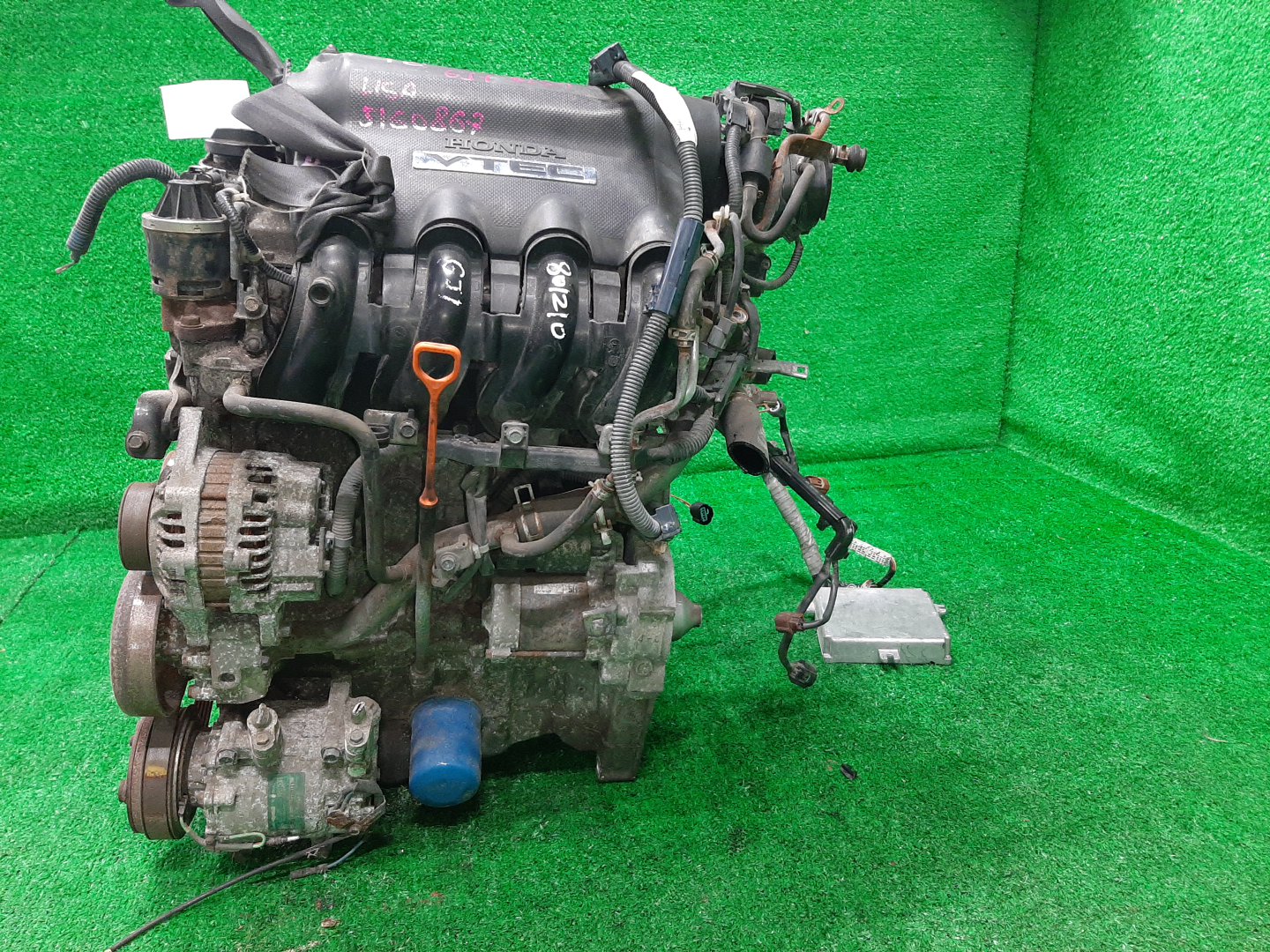 Двигатель HONDA AIRWAVE GJ1, GJ2 L15A VTEC 4 ракурс