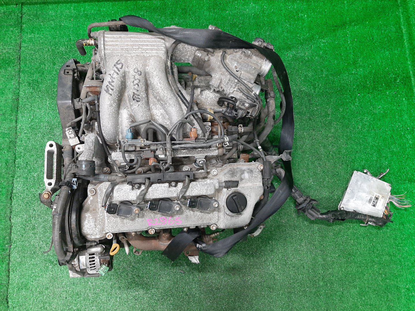 Двигатель TOYOTA ALPHARD MNH15W 1MZ-FE 1MOD 1 ракурс Двигатель TOYOTA ALPHARD MNH15W 1MZ-FE 1MOD 1 ракурс