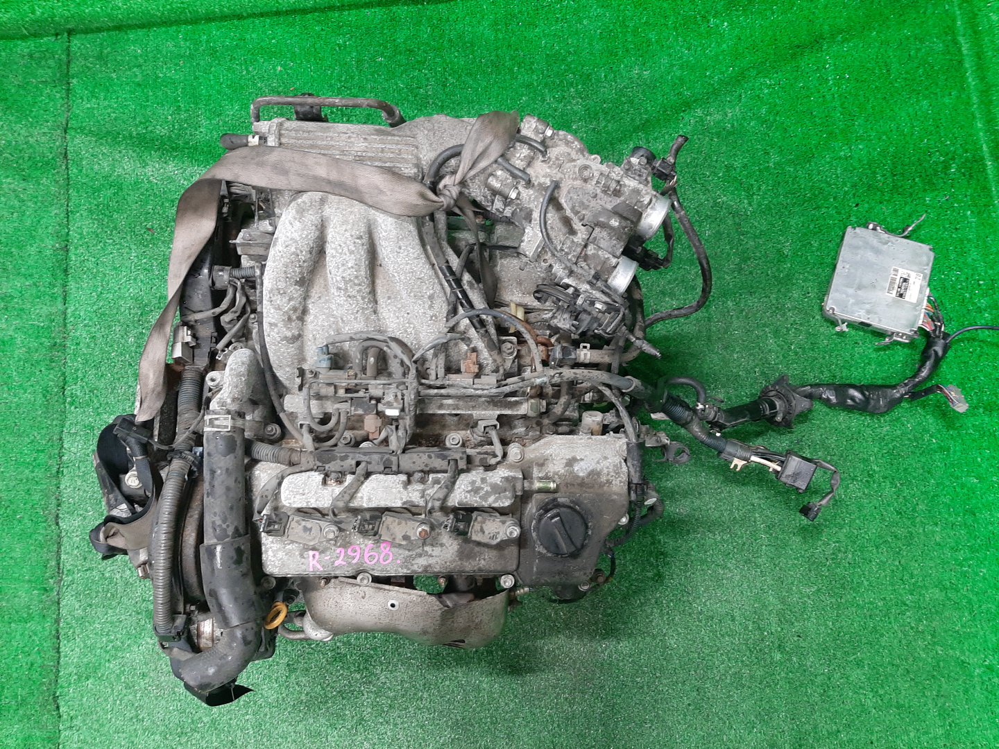 Двигатель TOYOTA ALPHARD MNH15W 1MZ-FE 1MOD 1 ракурс Двигатель TOYOTA ALPHARD MNH15W 1MZ-FE 1MOD 1 ракурс