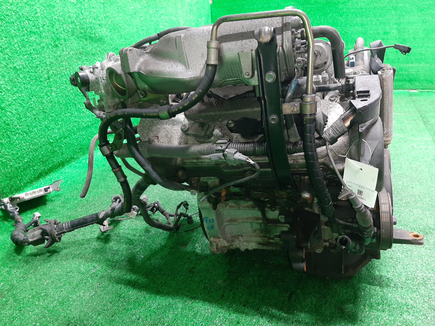 Двигатель TOYOTA ALPHARD MNH15W 1MZ-FE 1MOD 3 ракурс Двигатель TOYOTA ALPHARD MNH15W 1MZ-FE 1MOD 3 ракурс