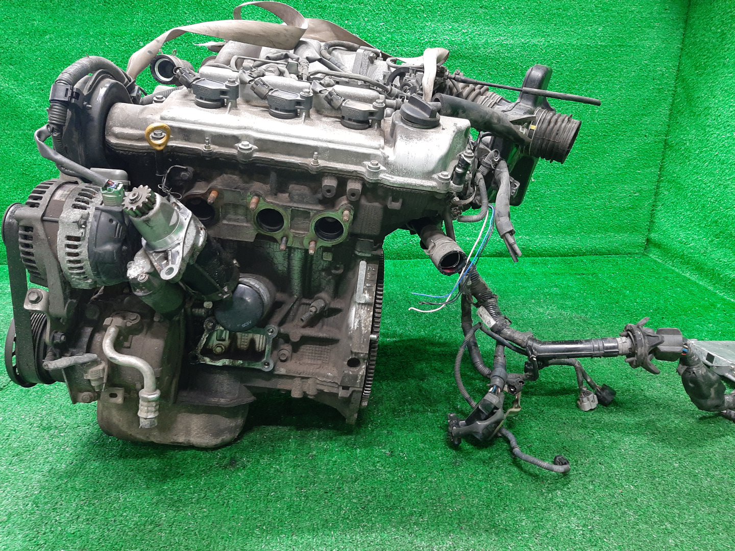 Двигатель TOYOTA ALPHARD MNH15W 1MZ-FE 1MOD 4 ракурс Двигатель TOYOTA ALPHARD MNH15W 1MZ-FE 1MOD 4 ракурс
