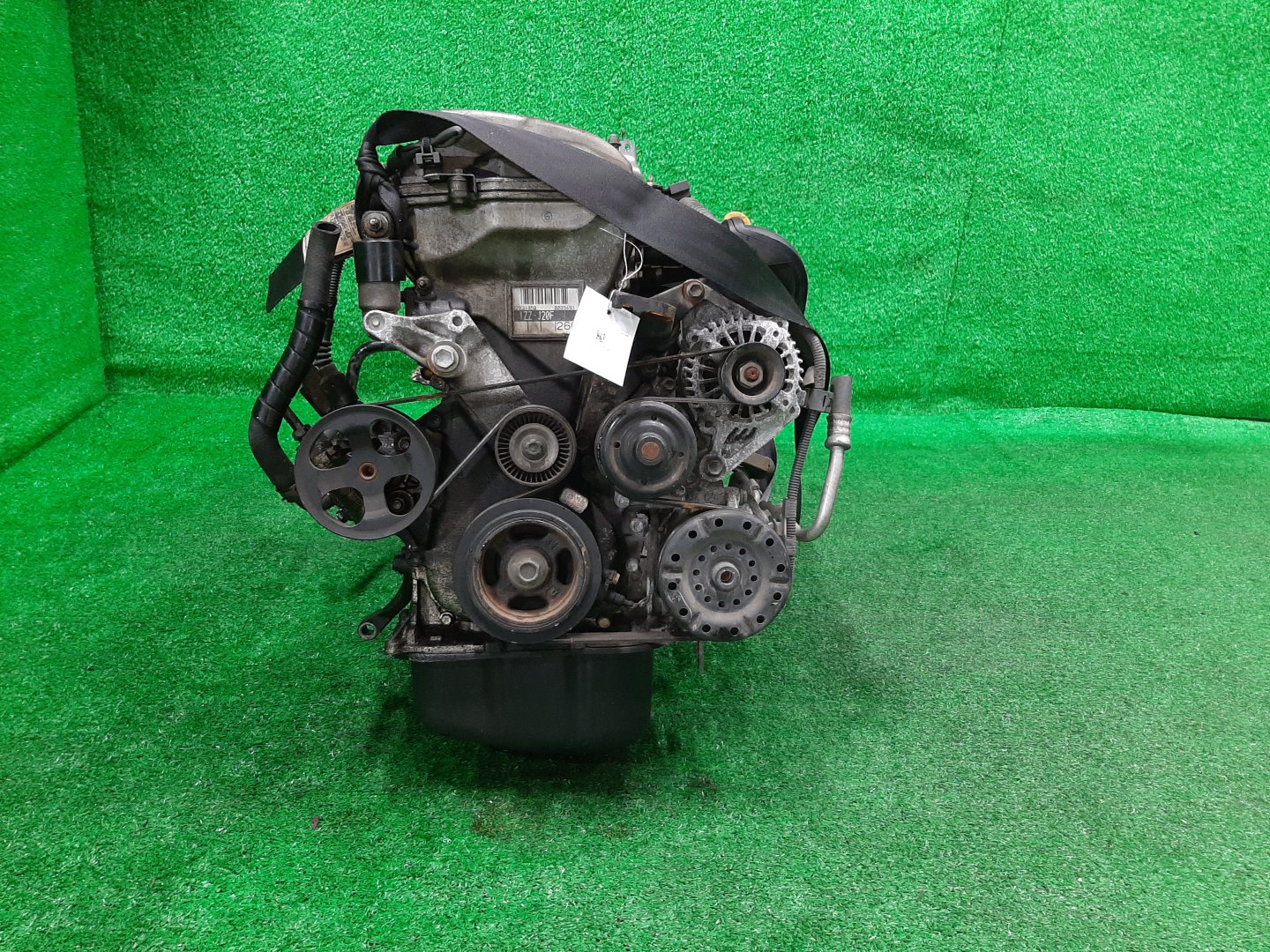 Двигатель TOYOTA COROLLA, PREMIO, COROLLA SPACIO, WISH, ALLION, COROLLA FIELDER, ALLEX, COROLLA RUNX, WILL VS ZZE124, ZZT245, ZZE124N, ZNE14G, ZZE124G, ZZE129 1ZZ-FE MEX 2 ракурс