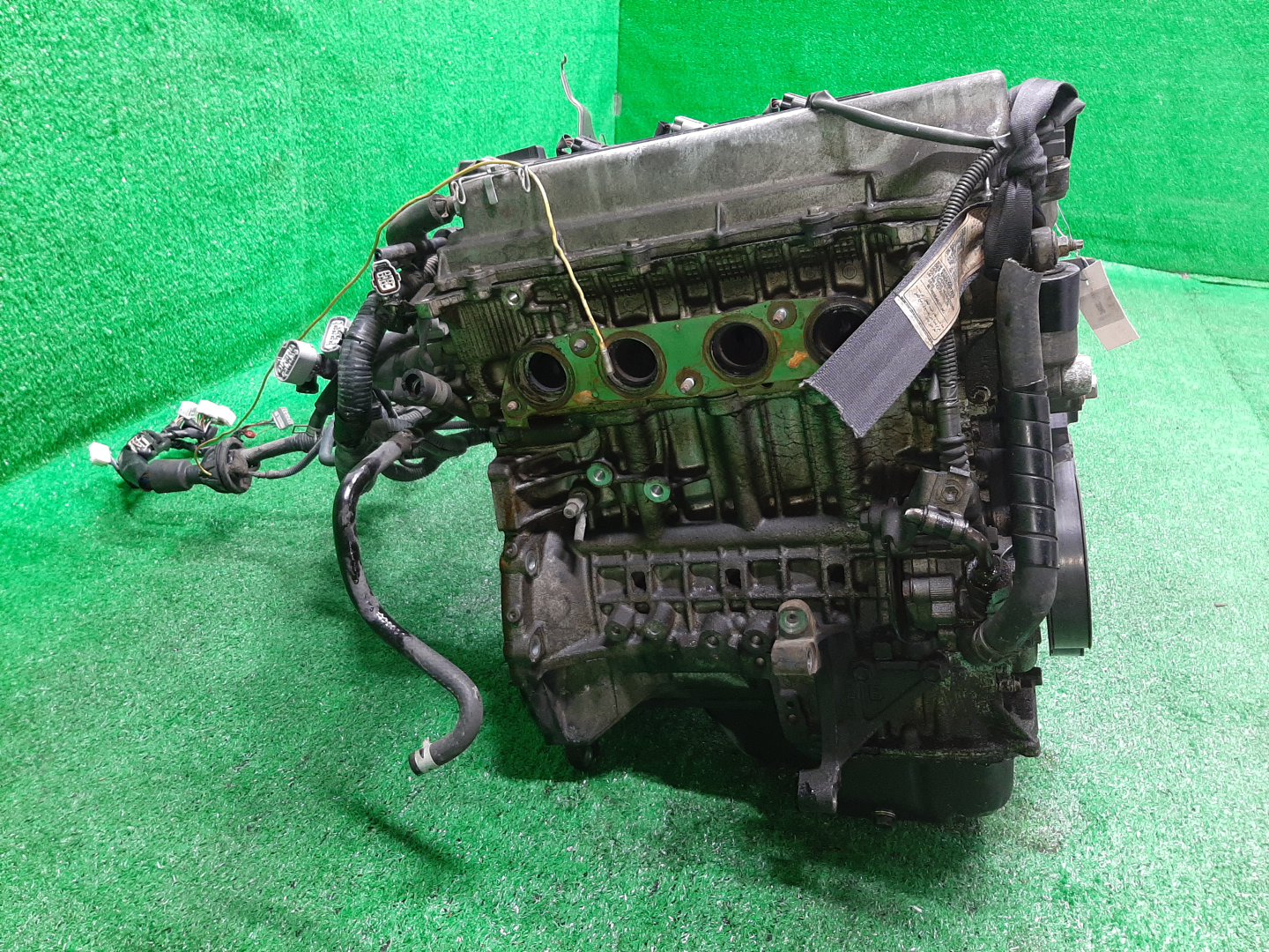 Двигатель TOYOTA COROLLA, PREMIO, COROLLA SPACIO, WISH, ALLION, COROLLA FIELDER, ALLEX, COROLLA RUNX, WILL VS ZZE124, ZZT245, ZZE124N, ZNE14G, ZZE124G, ZZE129 1ZZ-FE MEX 3 ракурс