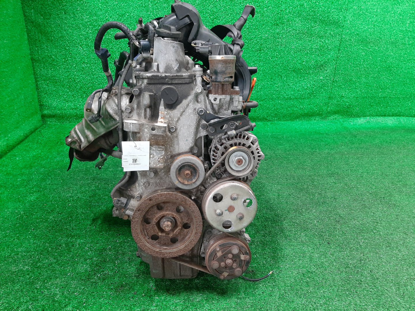 Двигатель HONDA AIRWAVE GJ1, GJ2 L15A VTEC 2 ракурс