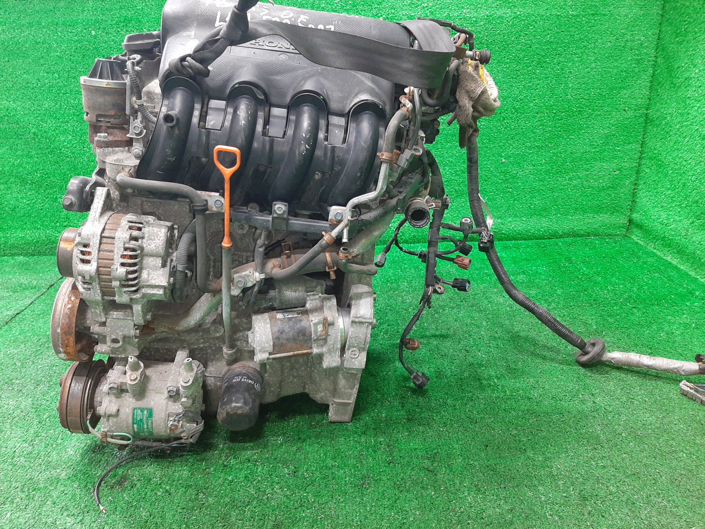 Двигатель HONDA AIRWAVE GJ1, GJ2 L15A VTEC 4 ракурс