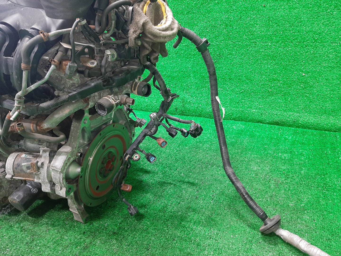 Двигатель HONDA AIRWAVE GJ1, GJ2 L15A VTEC 5 ракурс