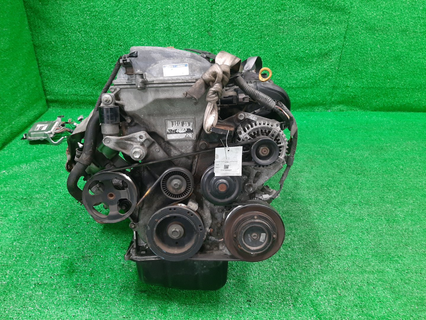 Двигатель TOYOTA VOLTZ ZZE136 1ZZ-FE MEX 2 ракурс