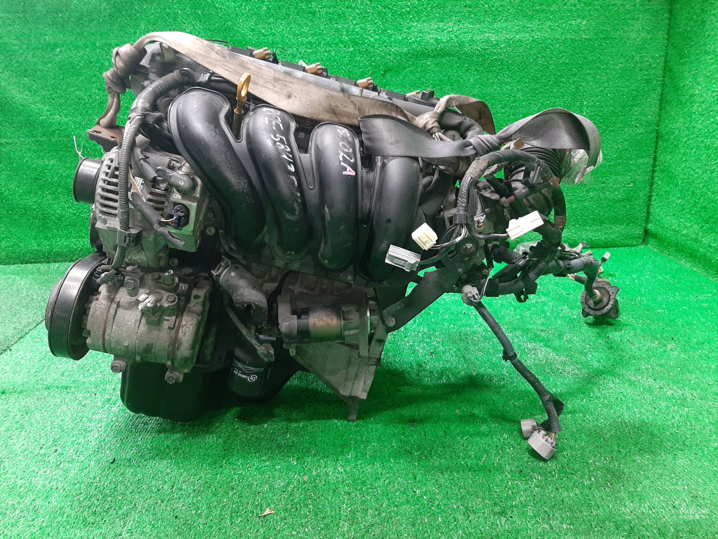 Двигатель TOYOTA VOLTZ ZZE136 1ZZ-FE MEX 4 ракурс