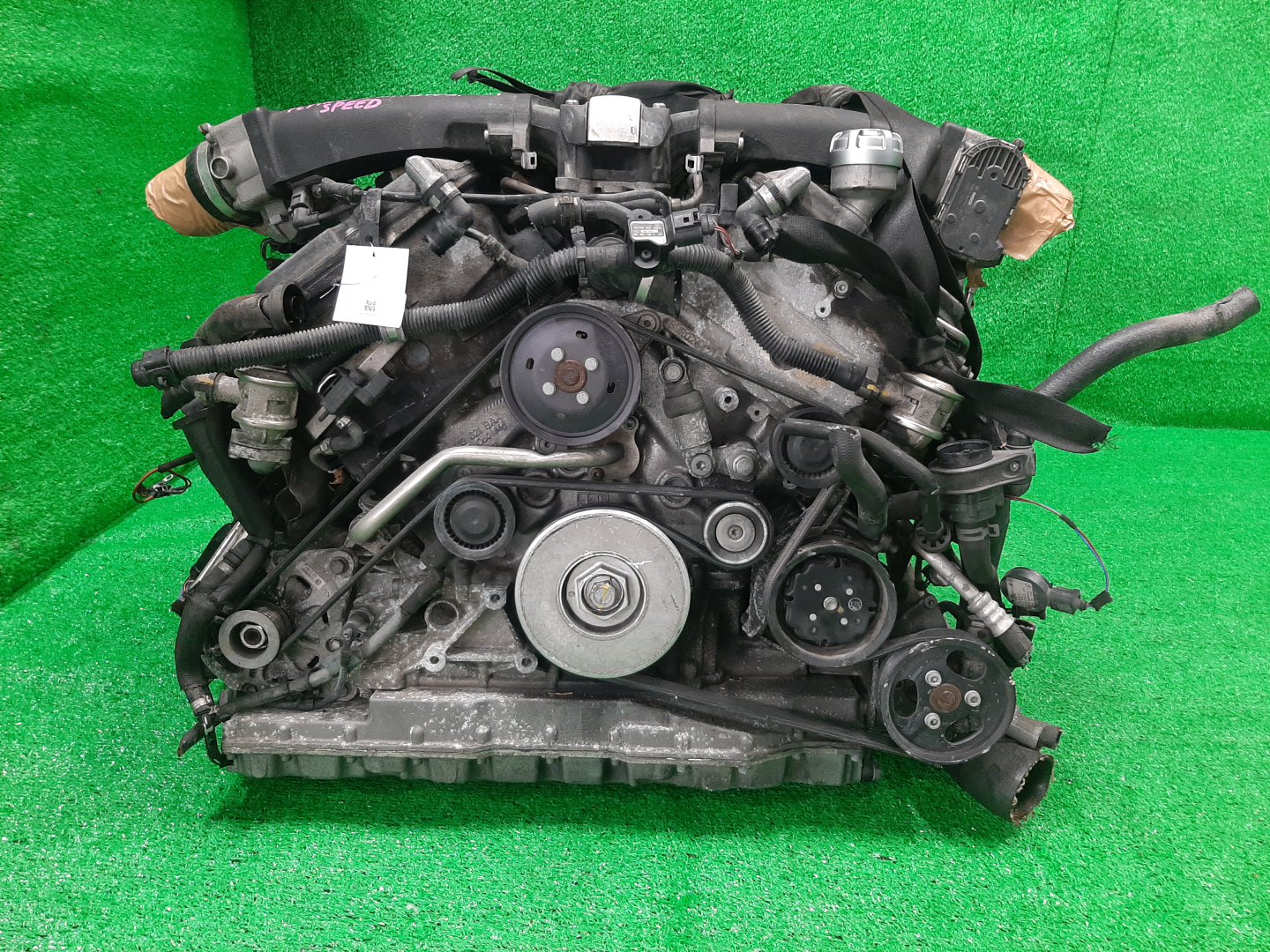 Двигатель BENTLEY FLYING SPUR, CONTINENTAL GT 3W2, 3W3, 3W4, 3W7, 394, 3W8, 393 BWRA 610HP 2 ракурс