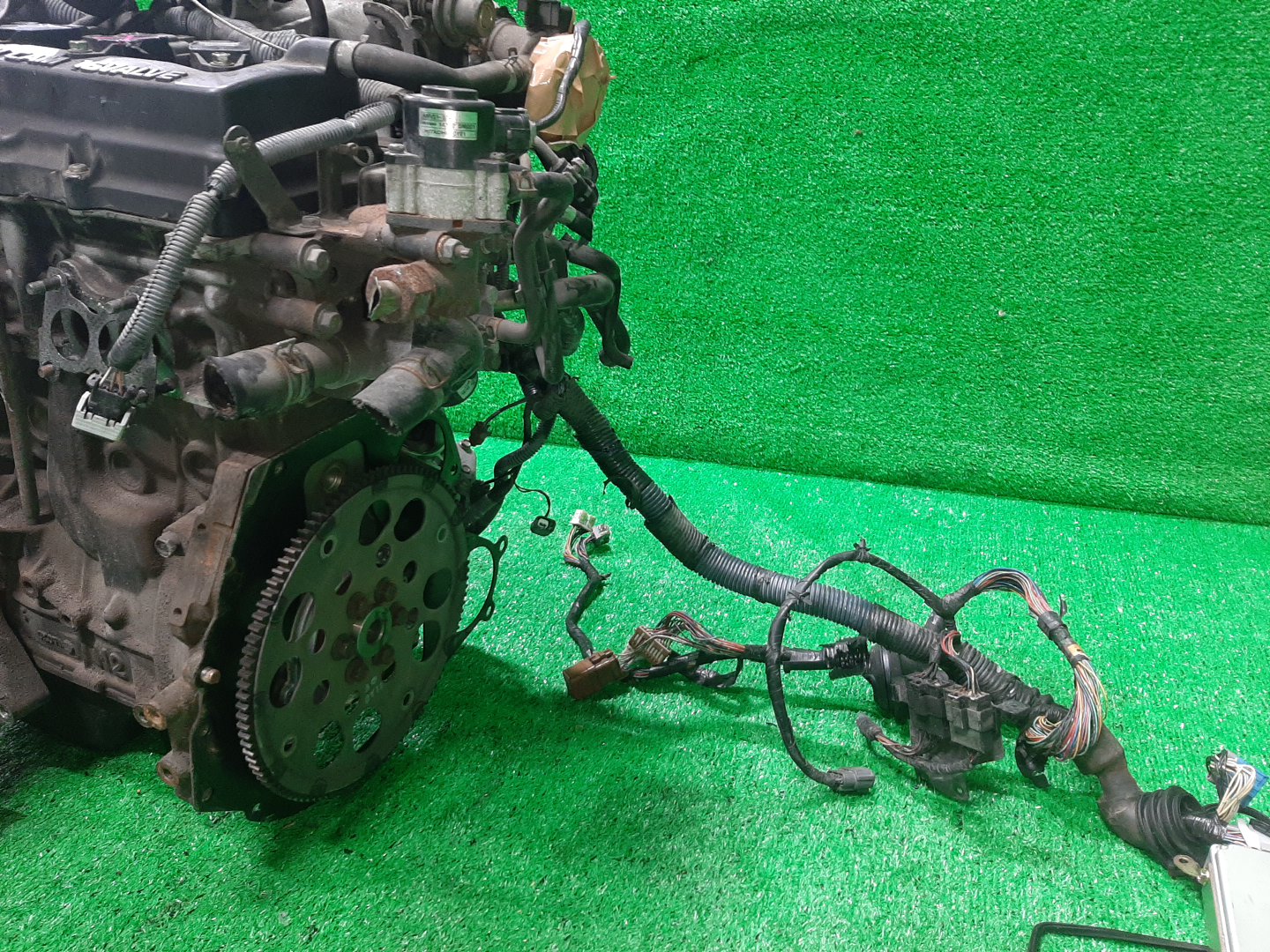 Двигатель NISSAN AVENIR, BLUEBIRD, EXPERT, PRIMERA, TINO, WINGROAD, ALMERA, BLUEBIRD SYLPHY W11, QU14, VW11, QP11, V10, WHY11, N16, G10, QG10 QG18DE MEXAH 5 ракурс