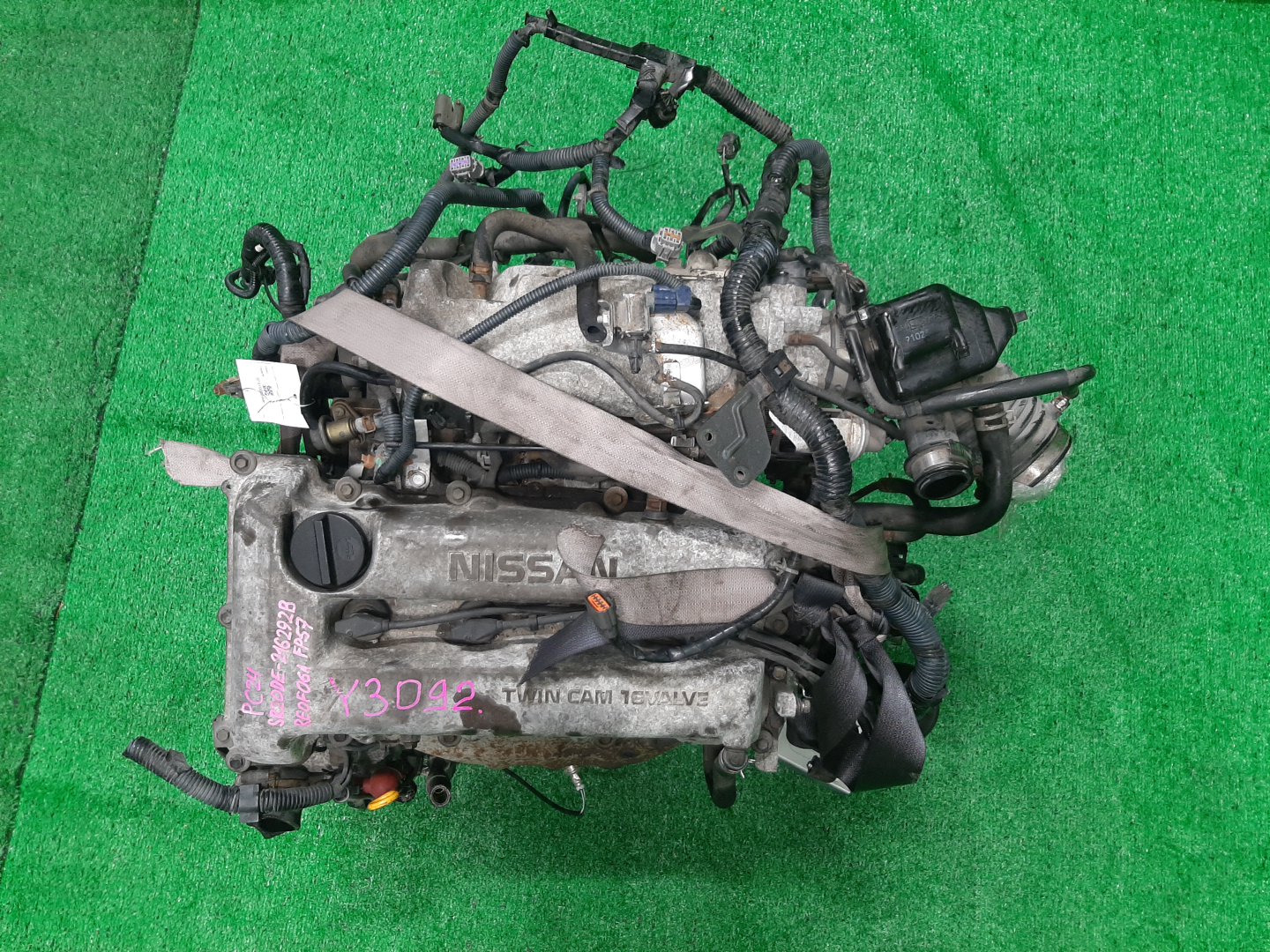 Двигатель NISSAN SERENA PC24 SR20DE 216292B 1 ракурс