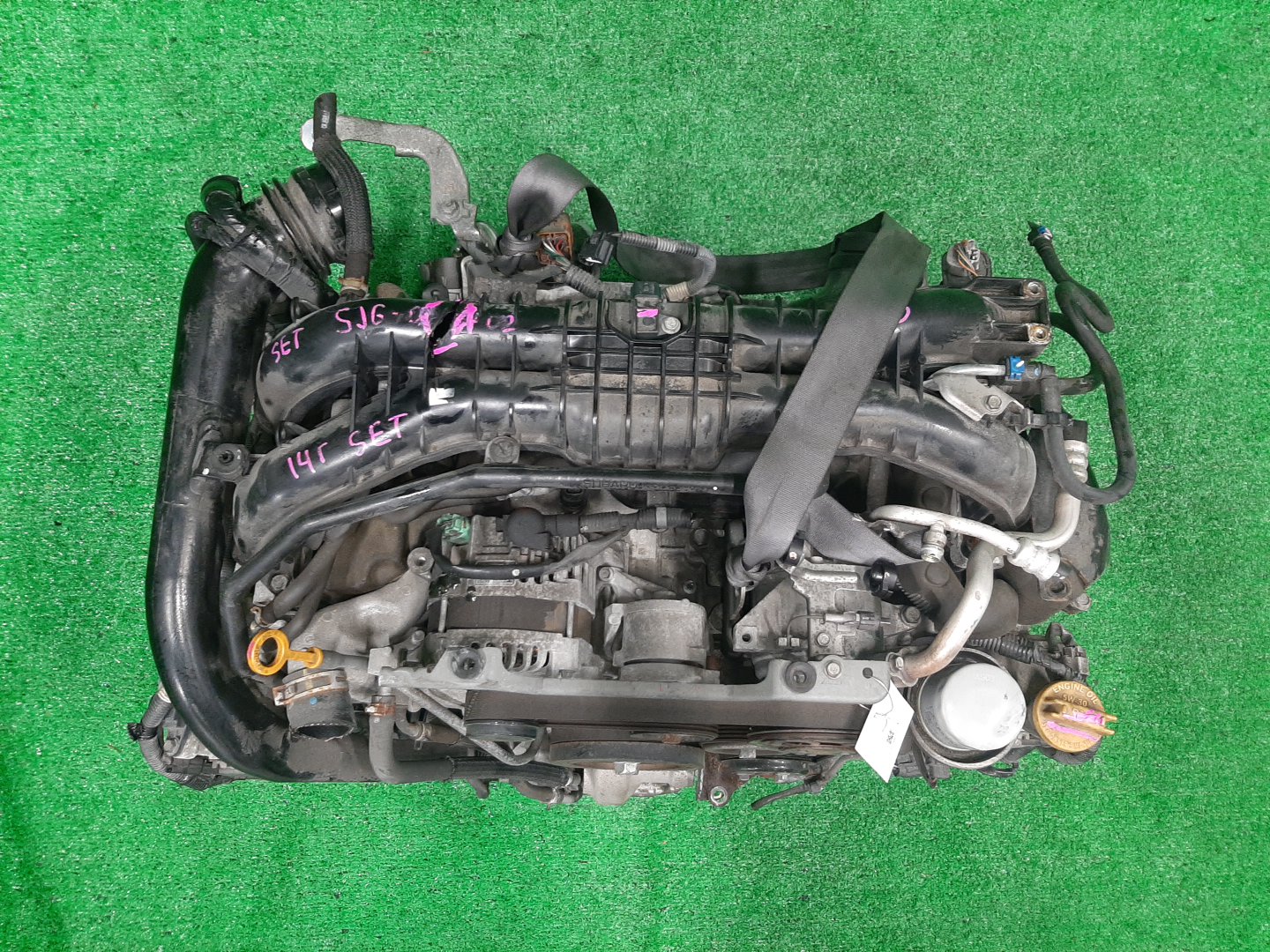 Двигатель SUBARU FORESTER SJG FA20F FA20ESZHYA 1 ракурс