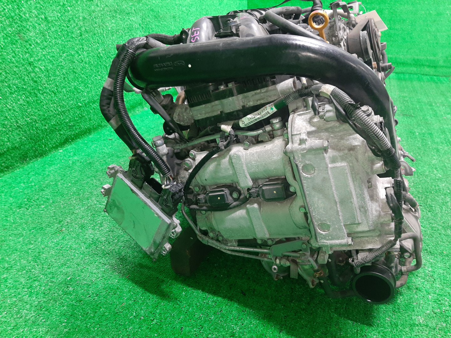 Двигатель SUBARU FORESTER SJG FA20F FA20ESZHYA 3 ракурс