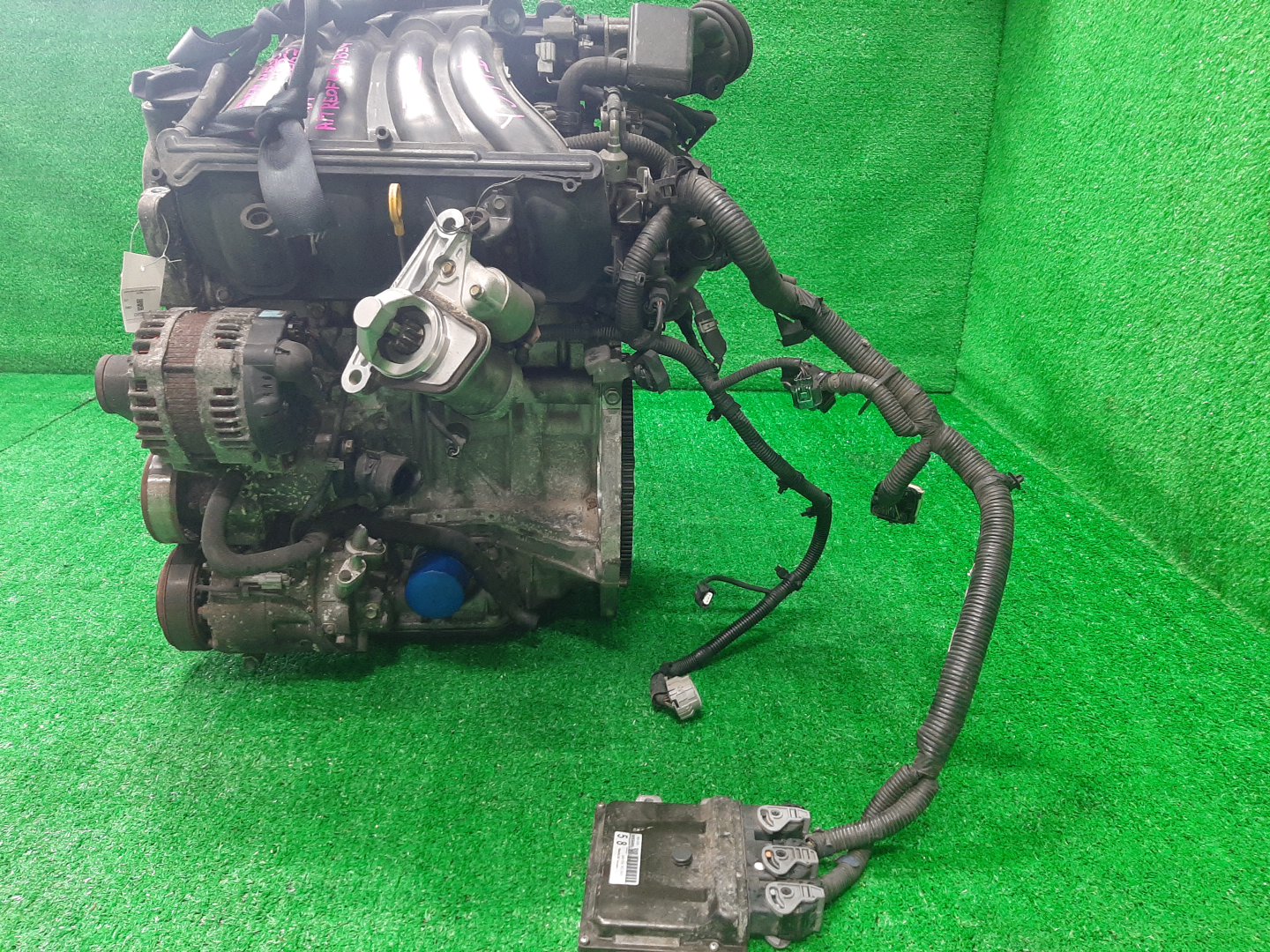 Двигатель NISSAN LAFESTA NB30 MR20DE 028863A 4 ракурс