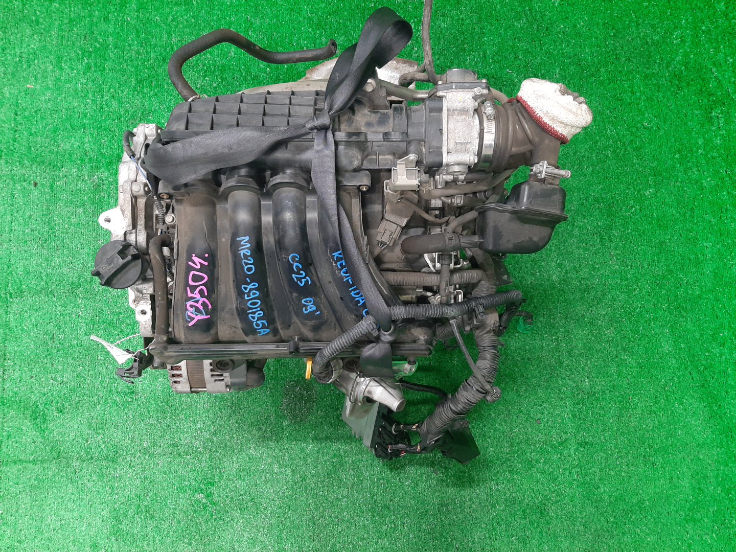 Двигатель NISSAN LANDY, SERENA SC25, CC25, C25 MR20DE 890185A 1 ракурс