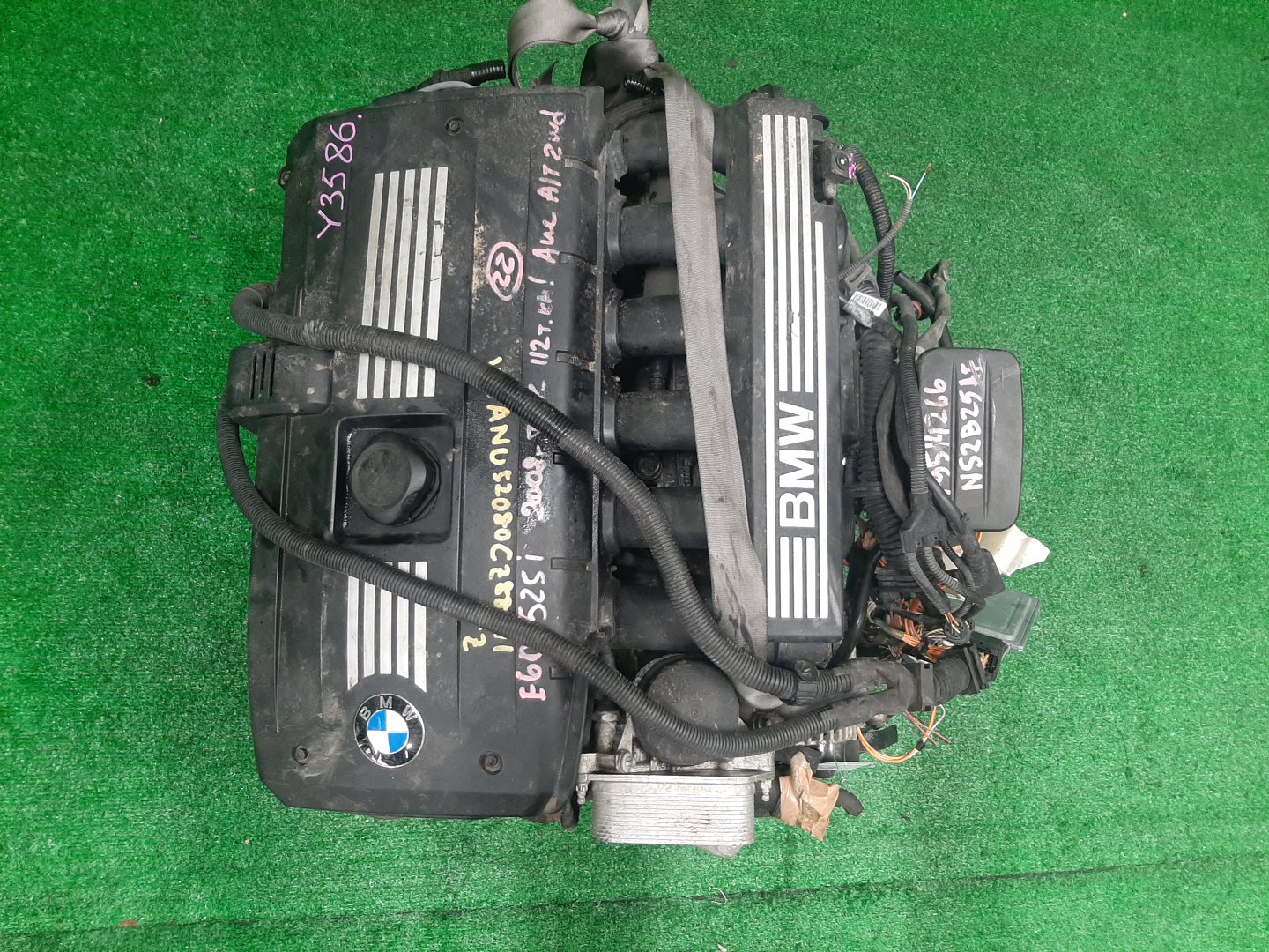 Двигатель BMW 5-Series, 3-Series, X3, 323i, 325i, 525i E61, E60, E90, E91, E93, E92, E83 N52B25AF 79514266 1 ракурс