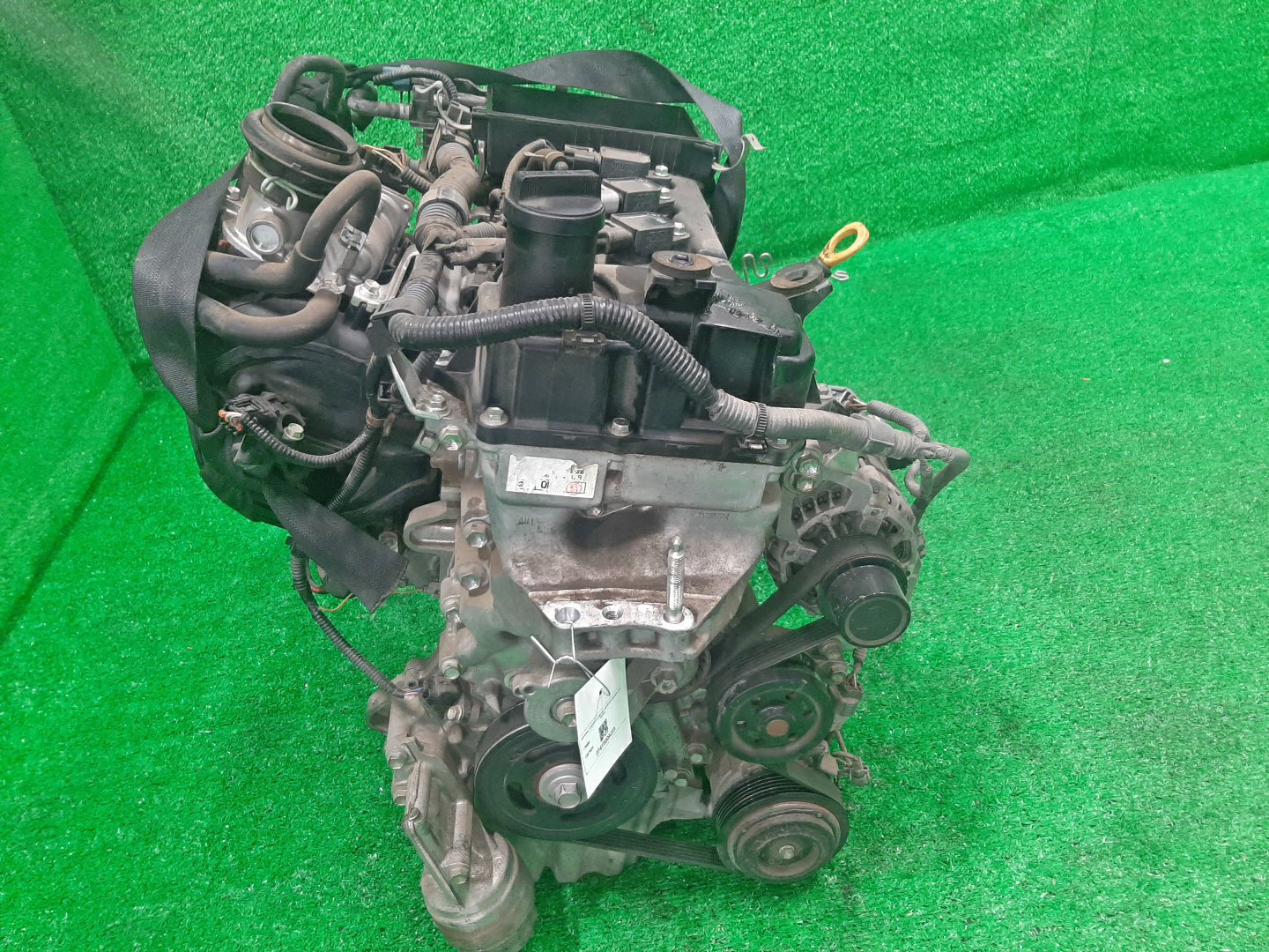Двигатель TOYOTA VITZ KSP130 1KR-FE 2MOD 2 ракурс