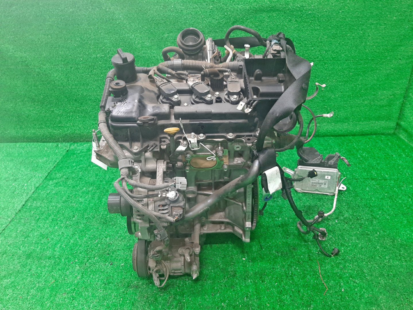 Двигатель TOYOTA VITZ KSP130 1KR-FE 2MOD 3 ракурс