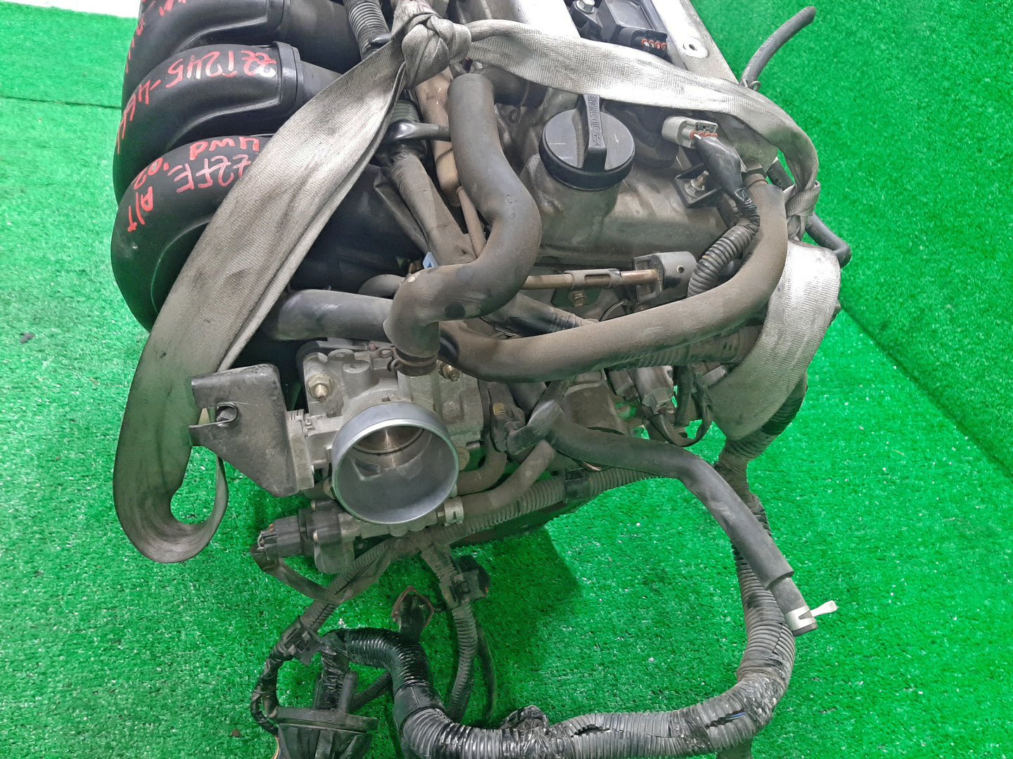 Двигатель TOYOTA COROLLA, PREMIO, COROLLA SPACIO, WISH, ALLION, COROLLA FIELDER, ALLEX, COROLLA RUNX, WILL VS ZZE124, ZZT245, ZZE124N, ZNE14G, ZZE124G, ZZE129 1ZZ-FE 1005628 5 ракурс