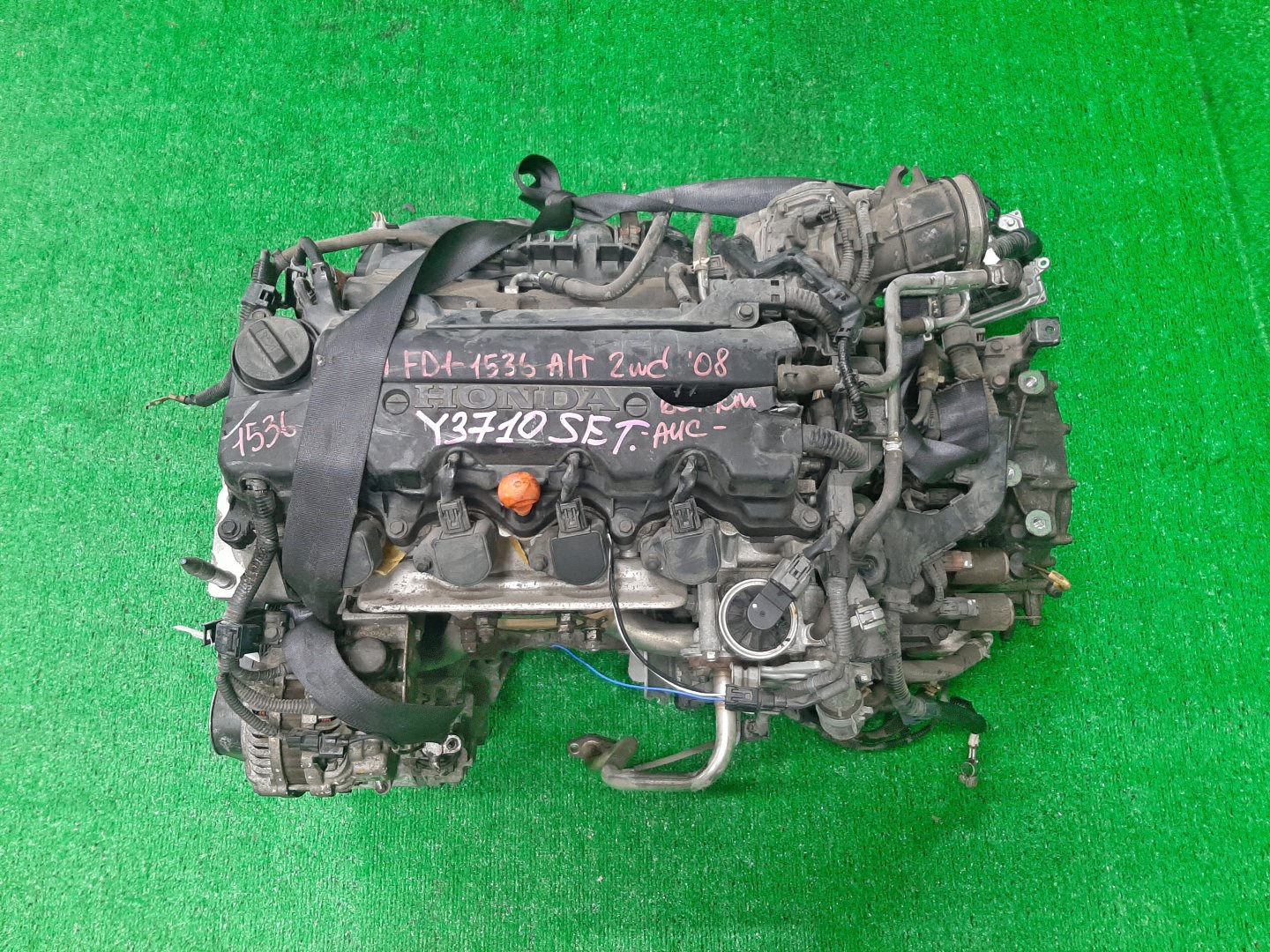 Двигатель HONDA CIVIC FD1 R18A SET 1 ракурс