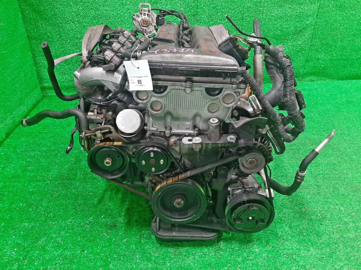 Двигатель NISSAN AVENIR PNW11 SR20DET 073026B 2 ракурс