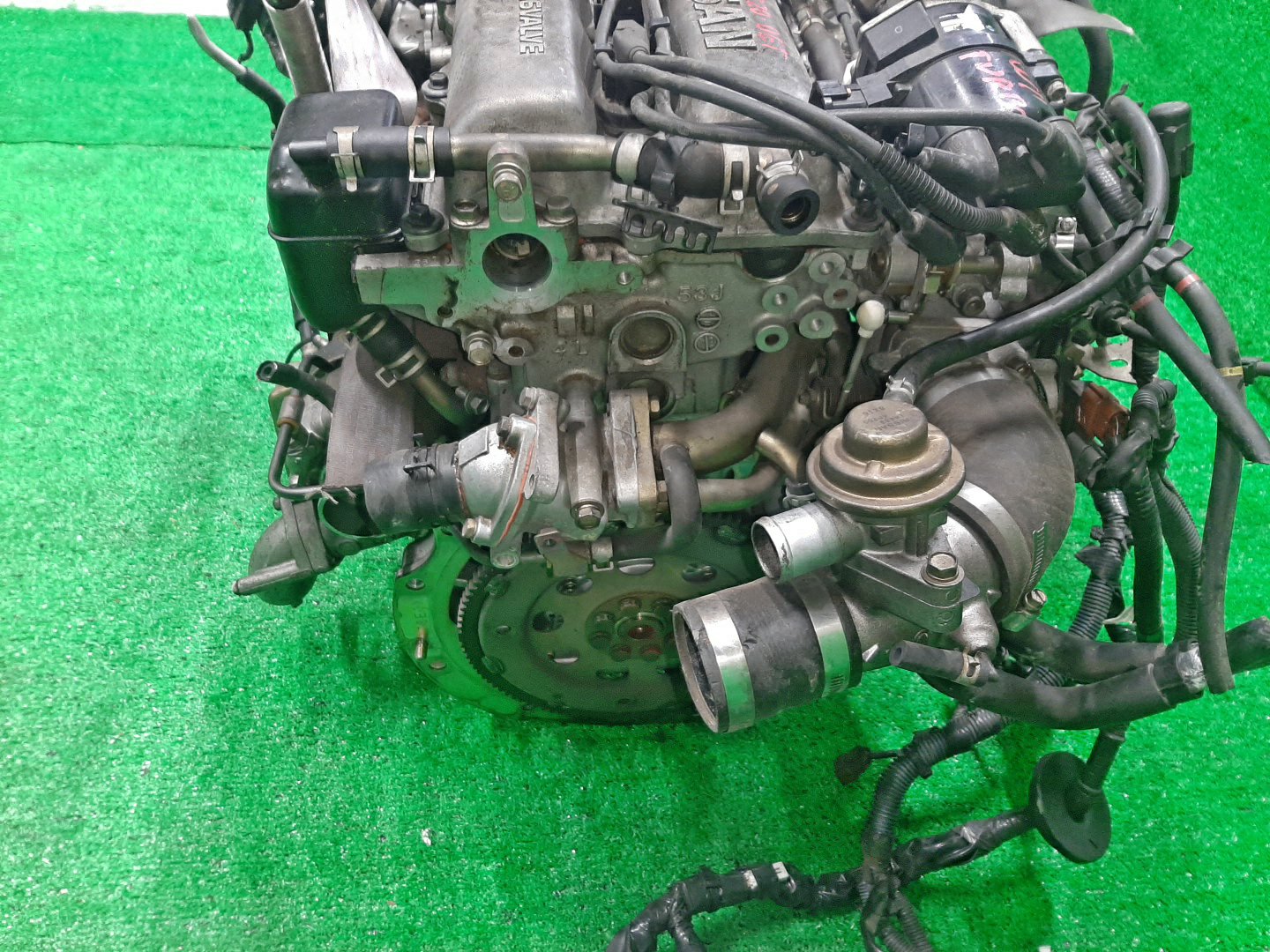 Двигатель NISSAN AVENIR PNW11 SR20DET 073026B 5 ракурс