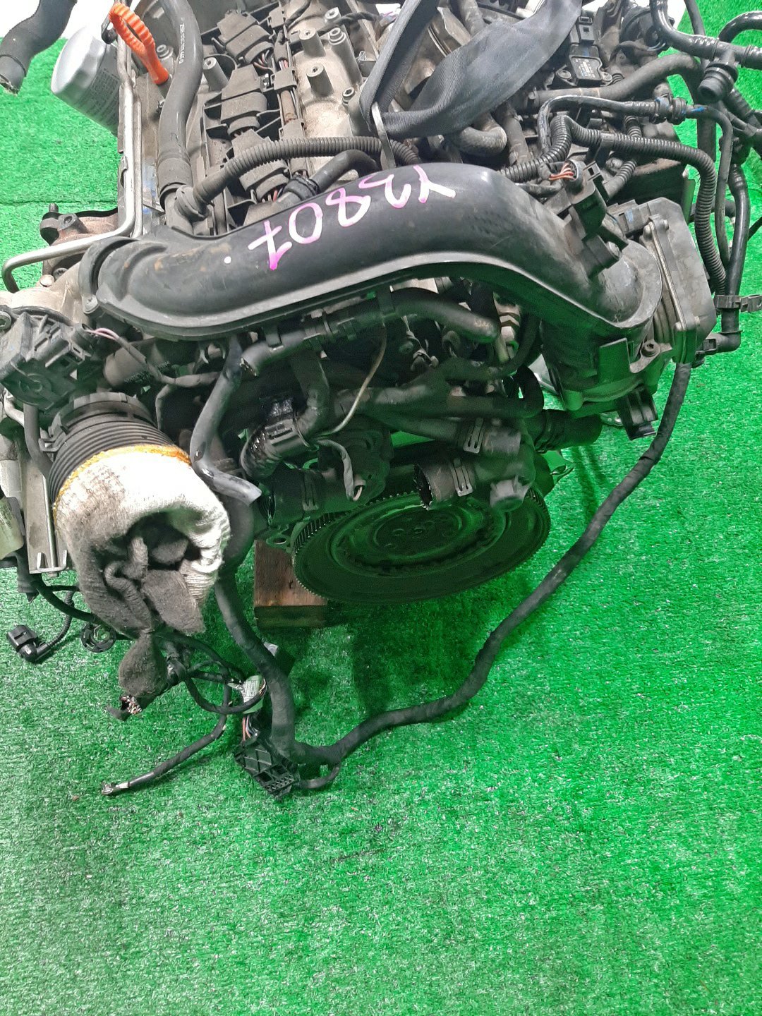 Двигатель VOLKSWAGEN GOLF, JETTA, GOLF PLUS, PASSAT, A1 1F, 5K1, MK6, MK5, 1K5, 1K1, A5, 1K2, 5M1, 3CCAX, 3C2, 3C, B6, 3C5, 362, 365, B7, 8X1 CAXA, CAX 760963 4 ракурс
