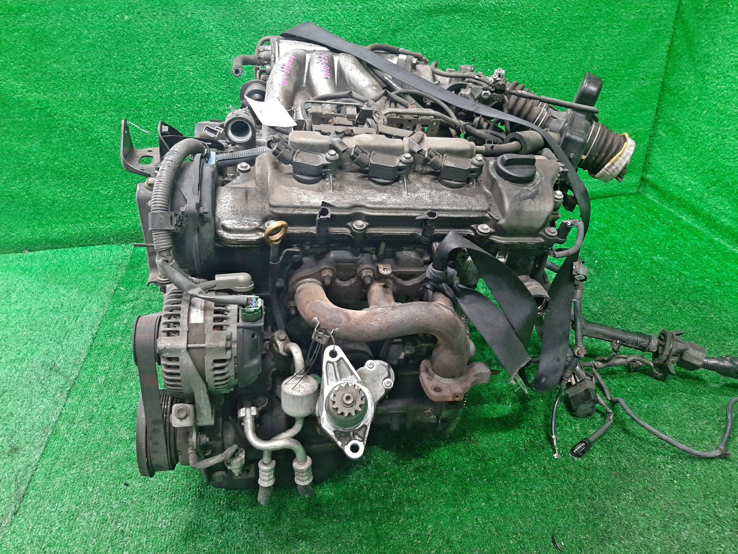 Двигатель TOYOTA ALPHARD MNH10W 1MZ-FE 1MOD 3 ракурс Двигатель TOYOTA ALPHARD MNH10W 1MZ-FE 1MOD 3 ракурс