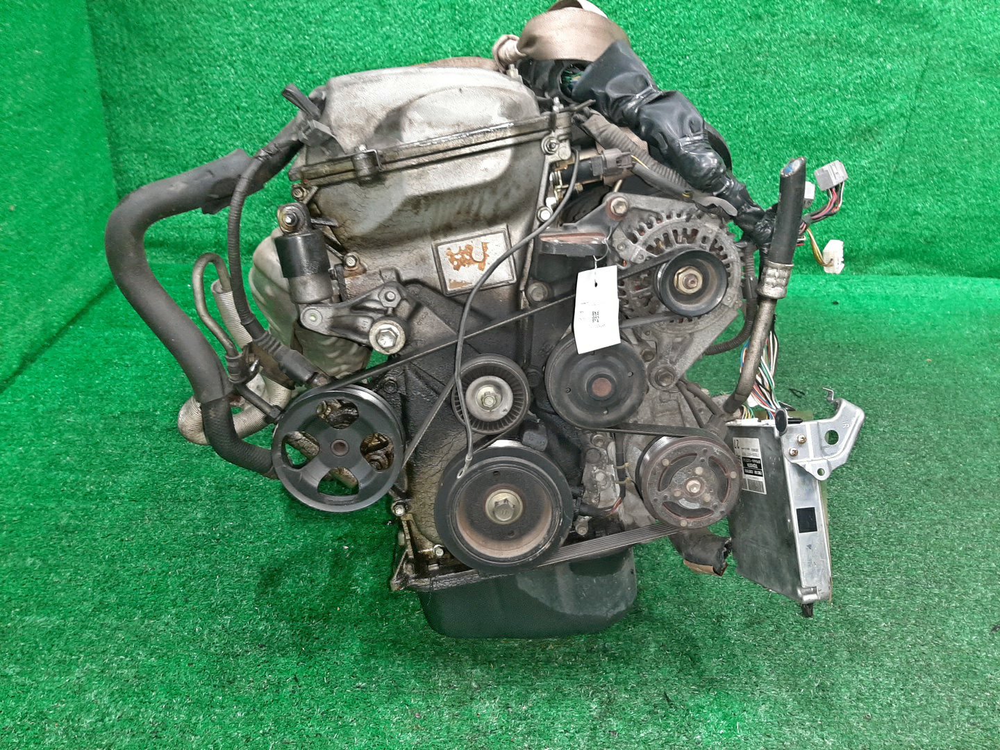 Двигатель TOYOTA COROLLA FIELDER ZZE122G 1ZZ-FE MEX 2 ракурс
